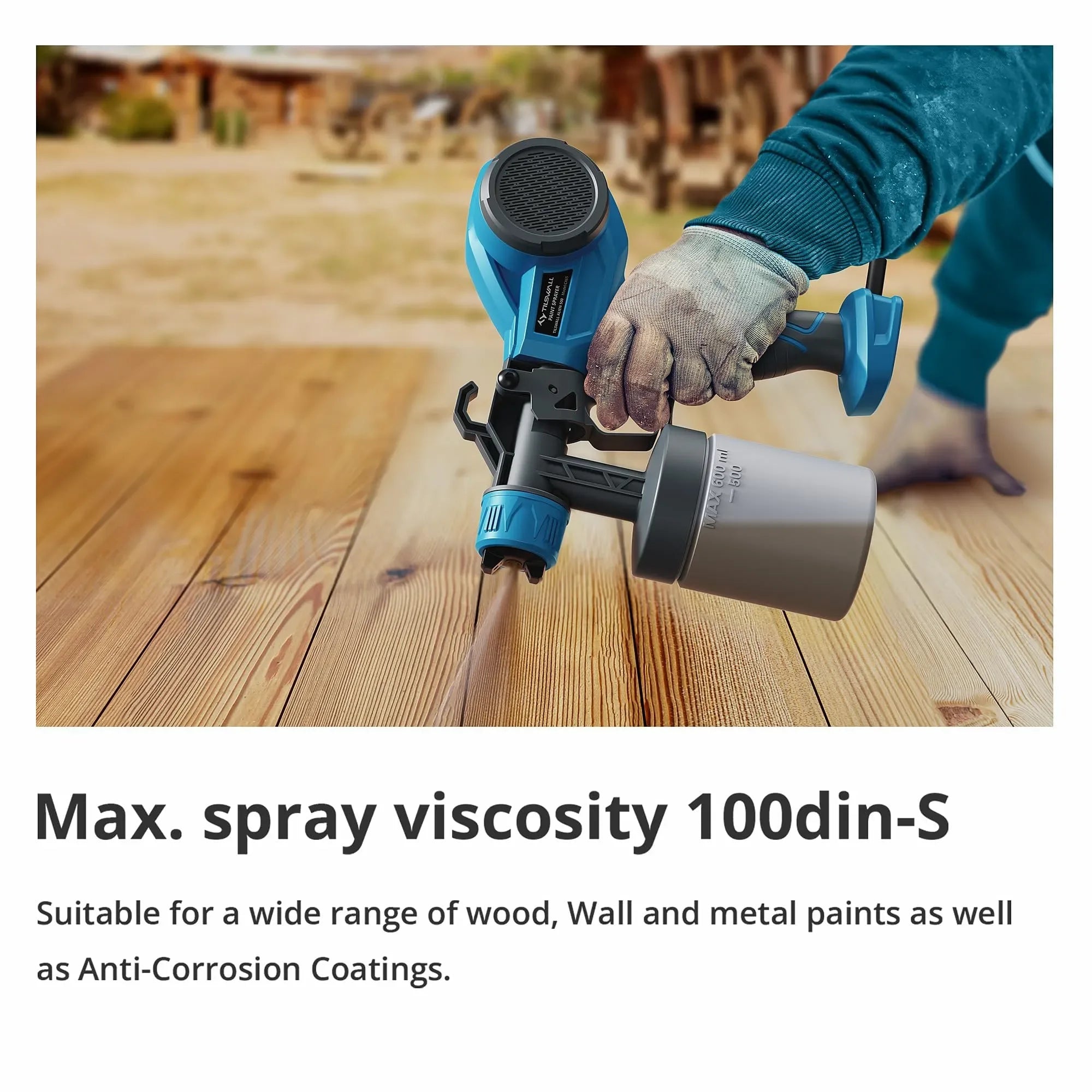 Mroace High-Power HVLP Paint Sprayer - MROACE