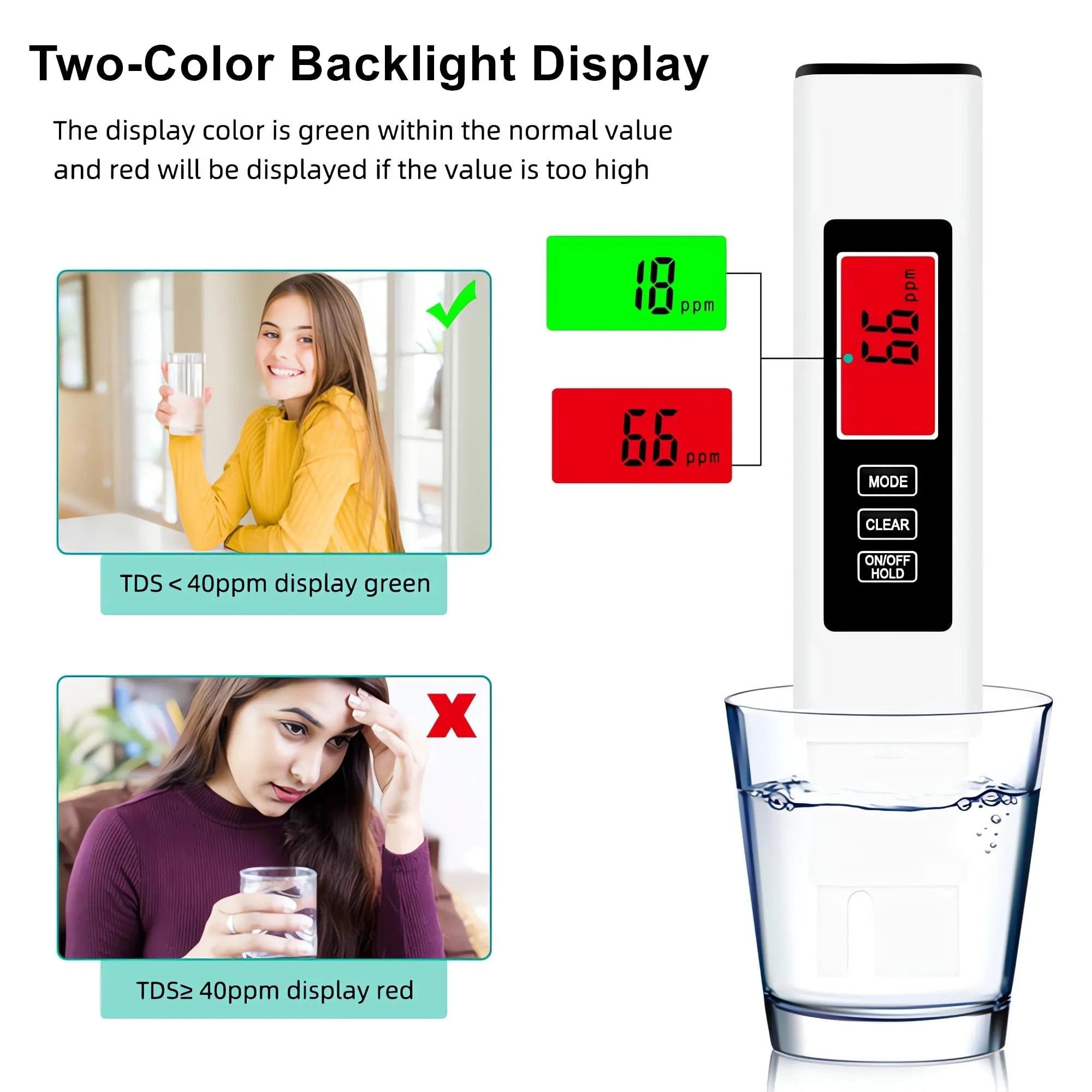 Mroace Digital Water Quality TDS Meter