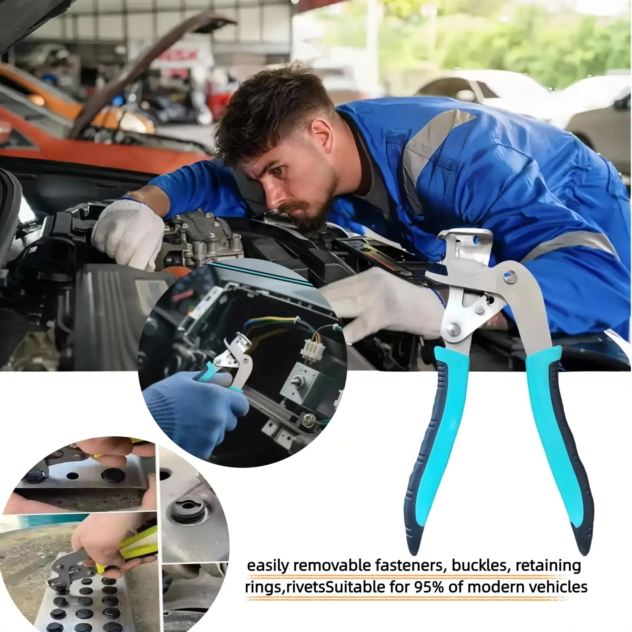 Mroace Multi-Functional Car Clip Disassembly Pliers - MROACE