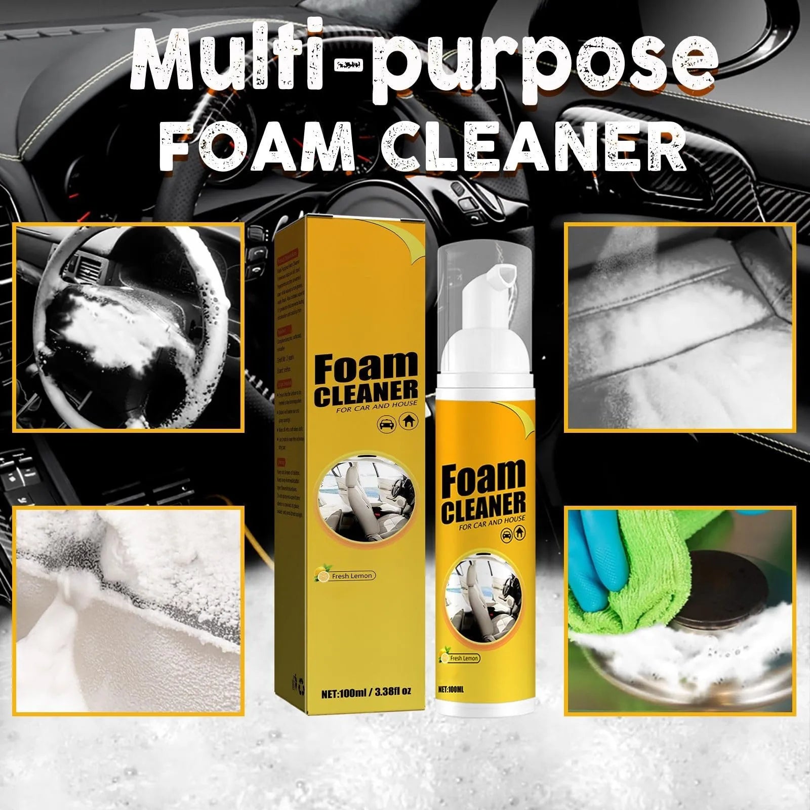 Mroace Multipurpose Foam Cleaning Solution