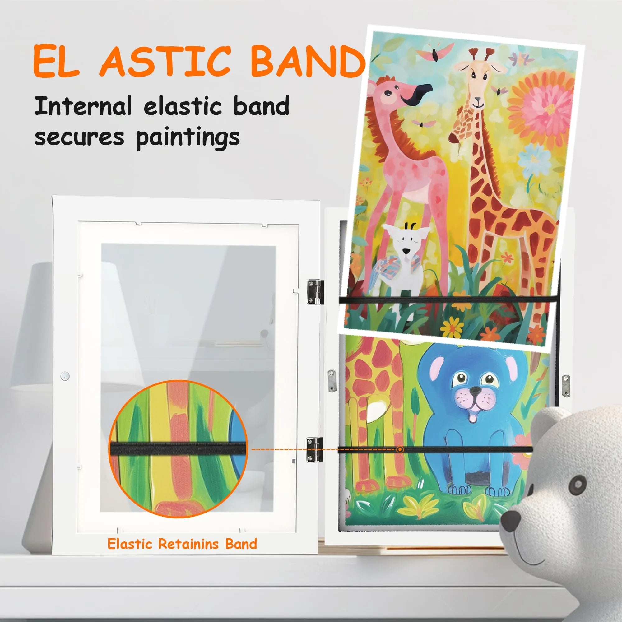 Mroace Changeable Front Opening Artwork Frame