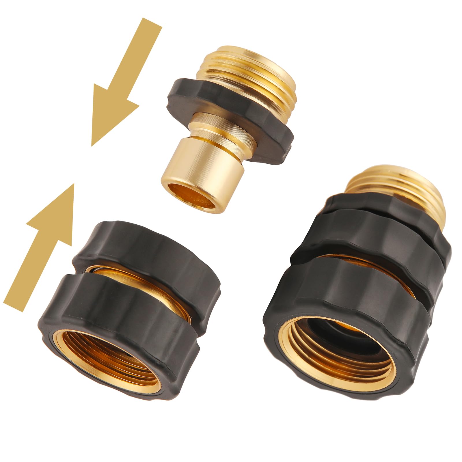 Mroace Quick-Release Garden Hose Connector Set
