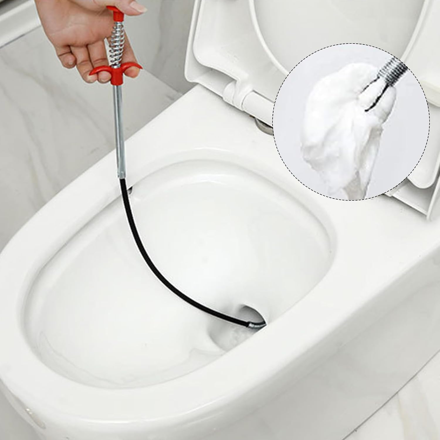 Mroace 4 Claws Bendable Hose Pickup Reacher