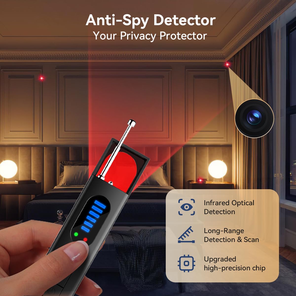 Mroace Portable RF Signal Scanner