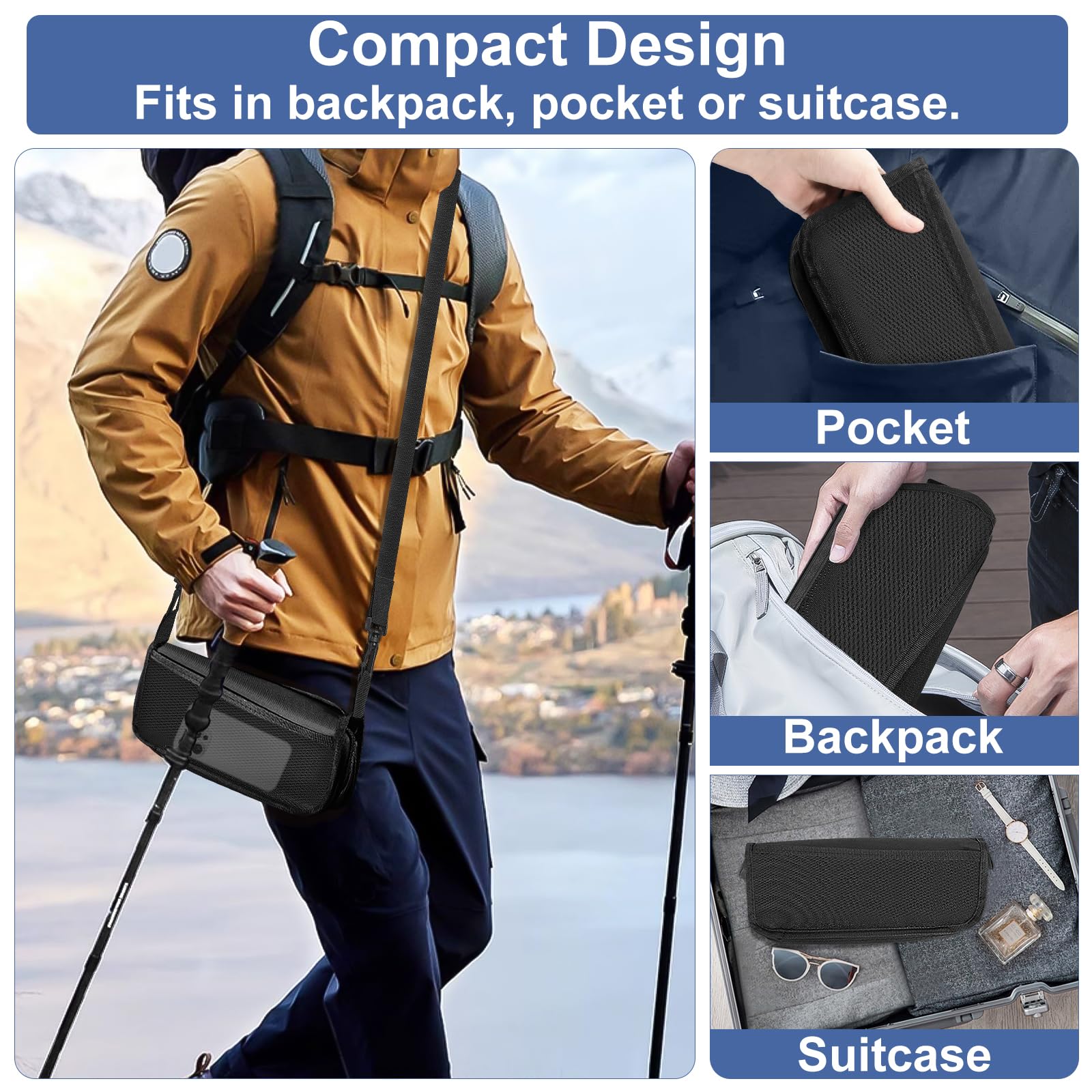 Mroace Portable Folding Camp Stool