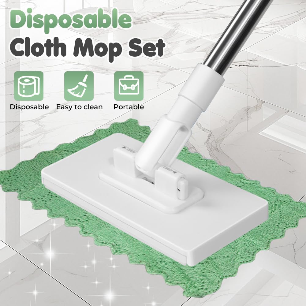 Mroace No Wash Clip Mops  kit