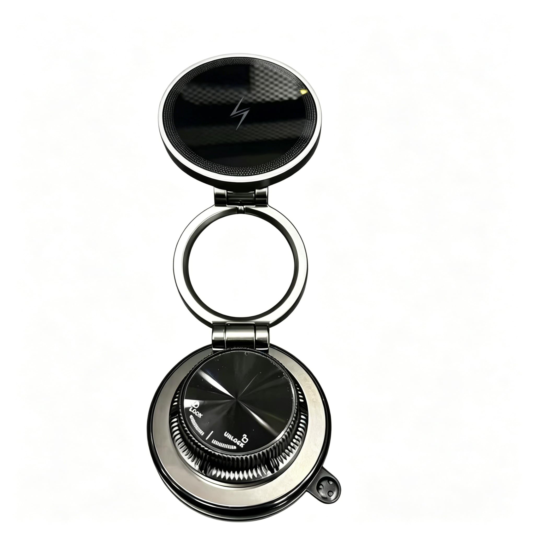 Mroace Magnetic Cooling Wireless Car Charger Mount
