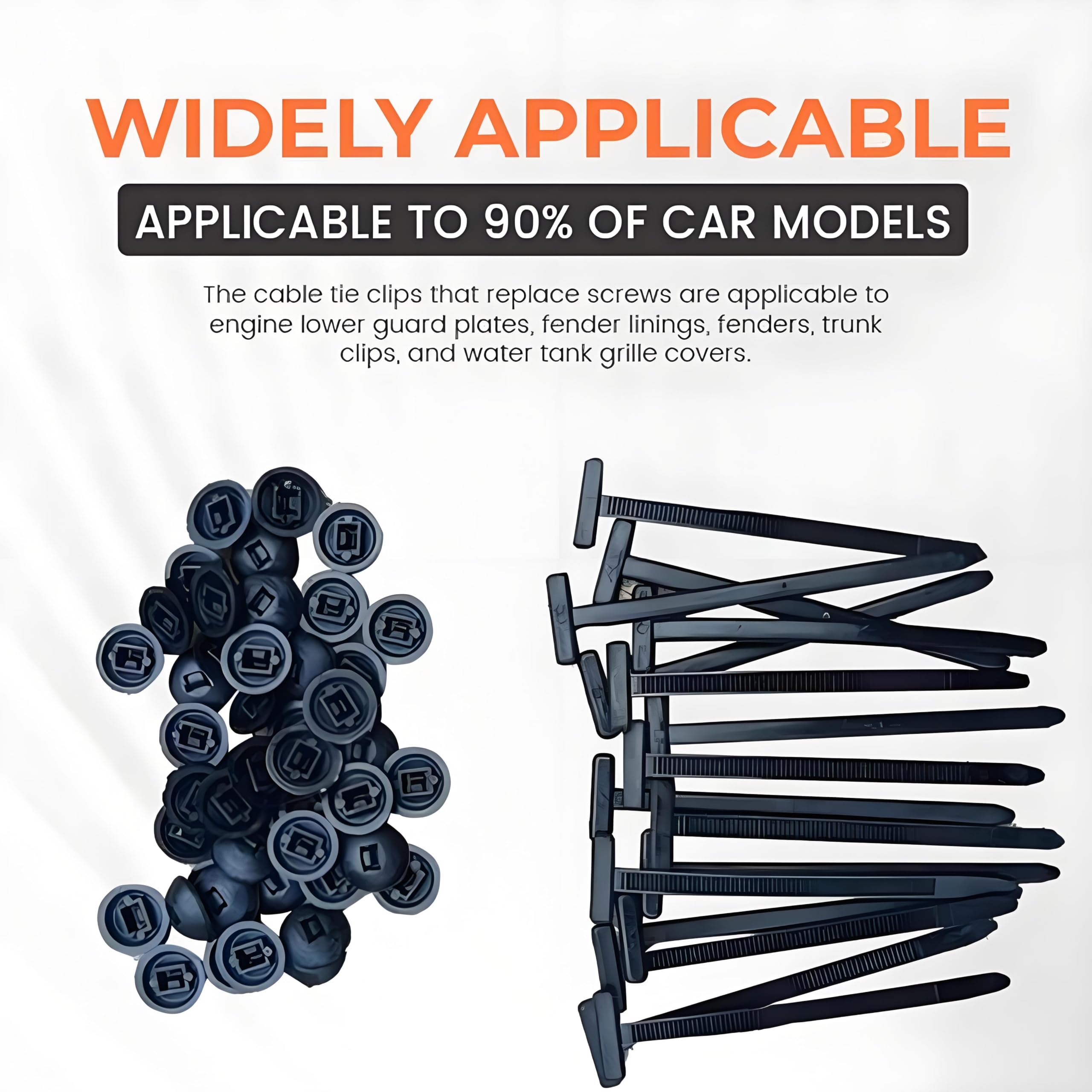 Mrace Nylon Universal Cable Tie Buckle