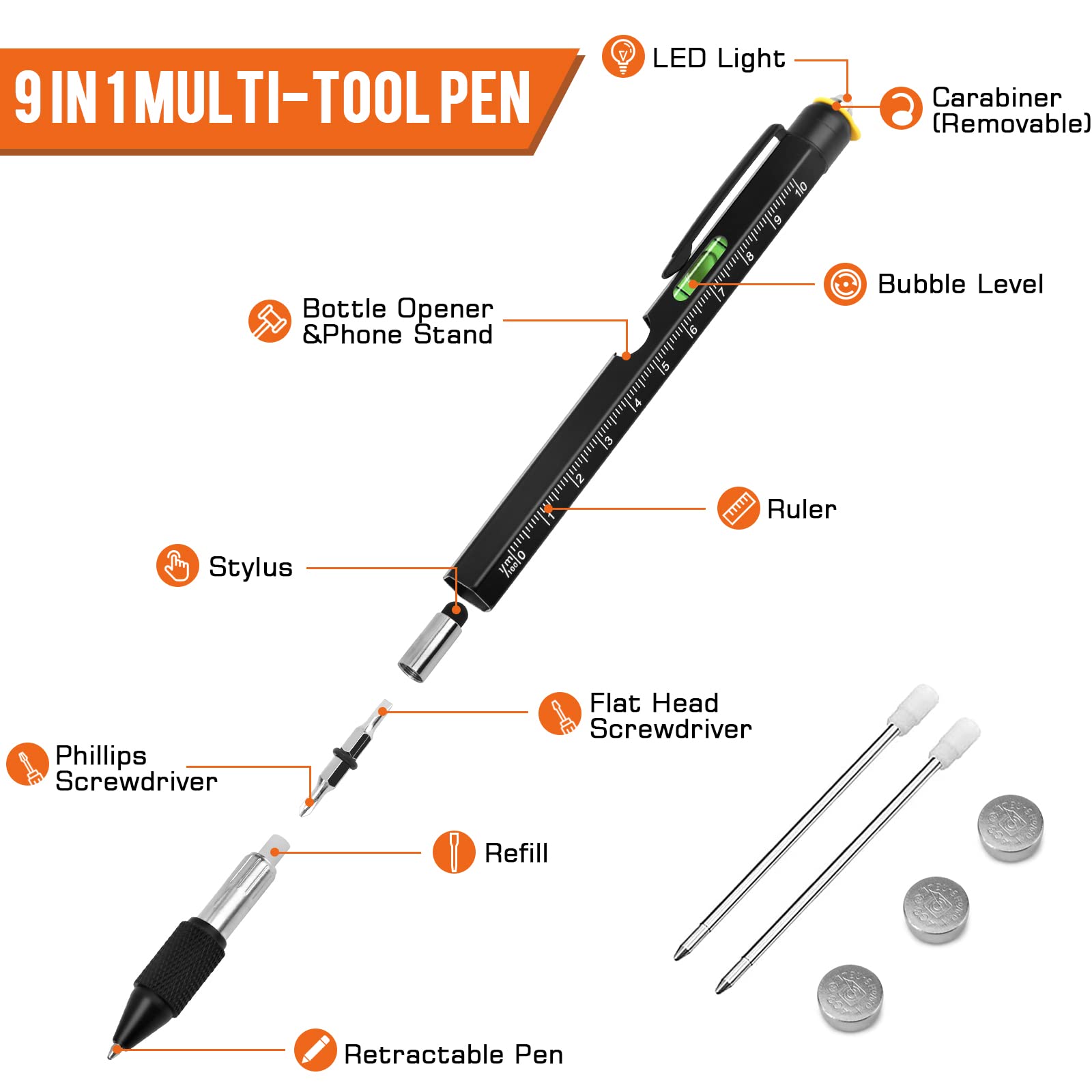 Mroace Multi-Function Tool Pen