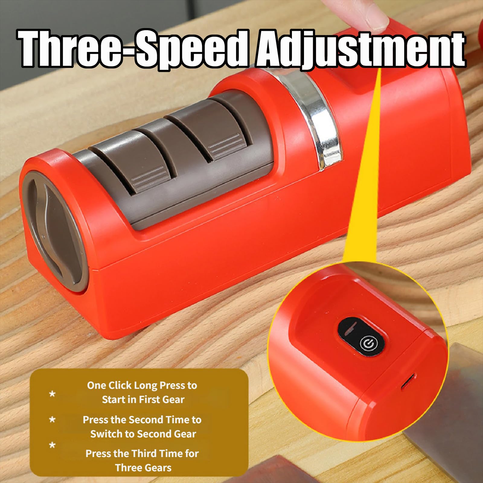 Mrace Automatic Kitchen Knife Sharpener