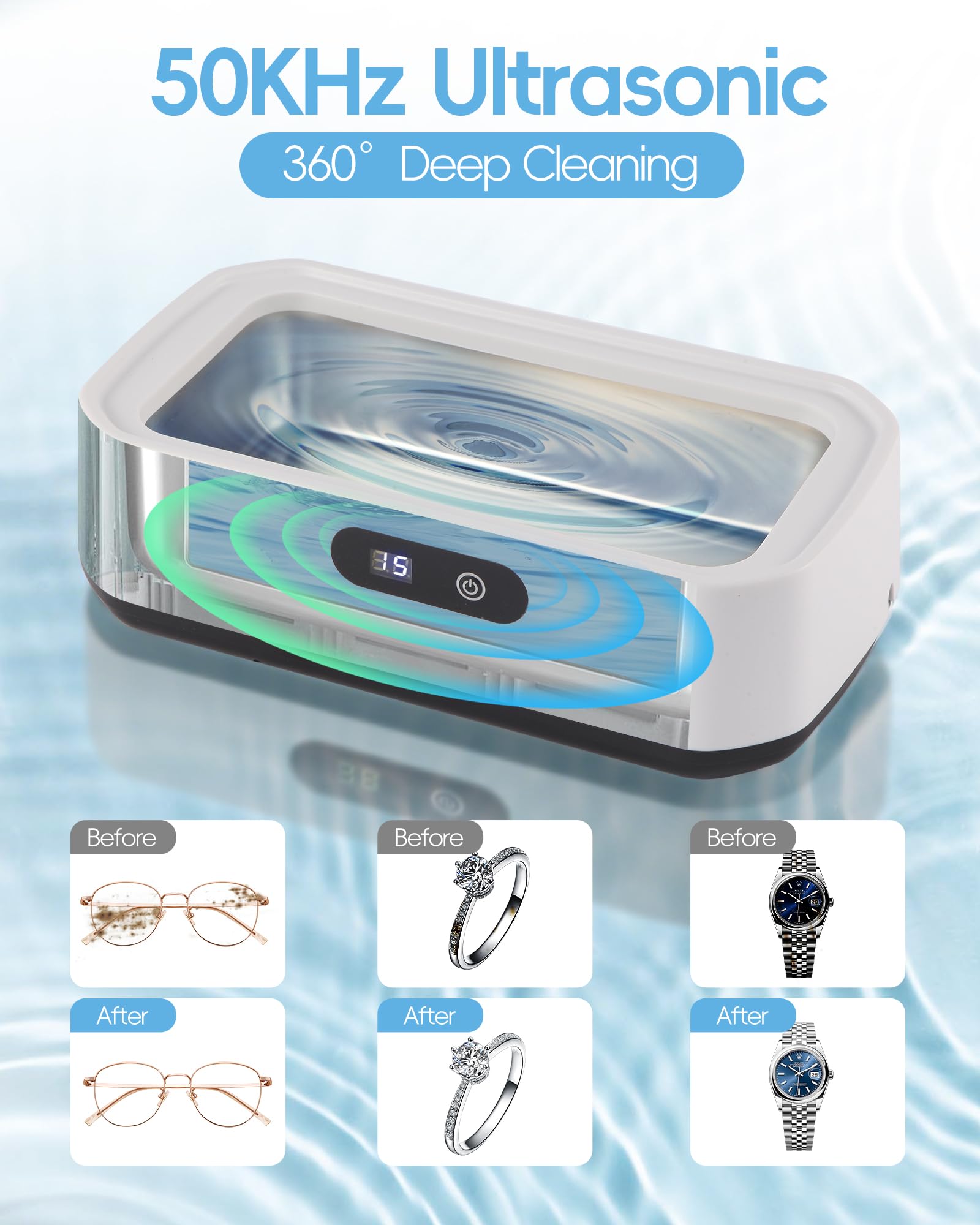 Mroace Portable Ultrasonic Cleaner