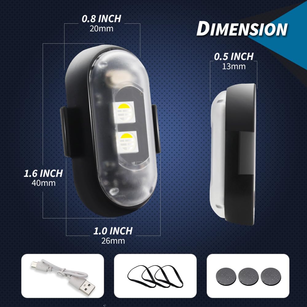 Mroace Colorful Led Aircraft Strobe lights