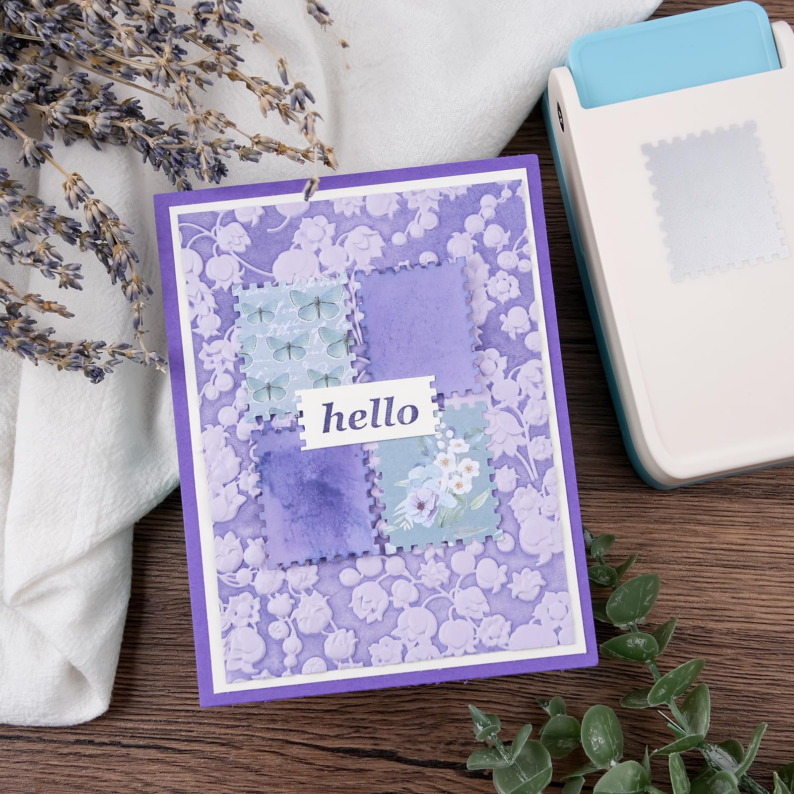 Mroace Rectangular Postage Stamp Punch