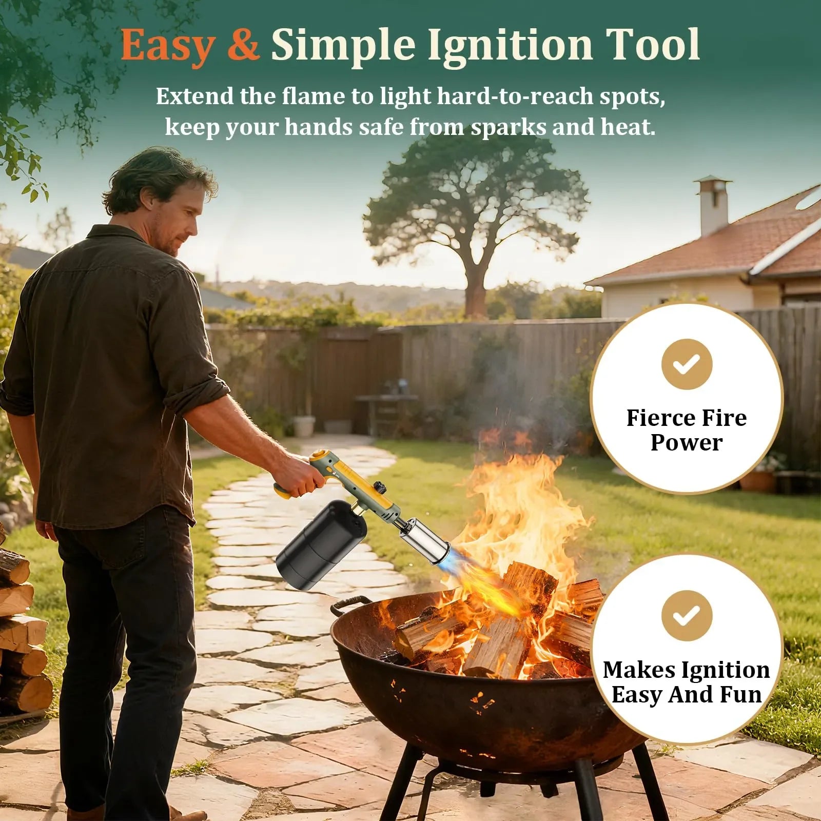 Mroace Propane Torch Heat Blaster - MROACE