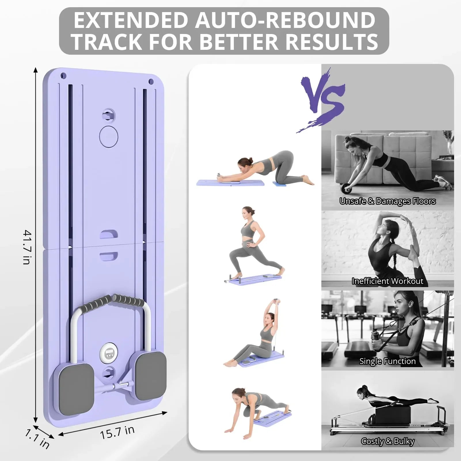 Mroace 5 in 1 Pilates Sliding Board - MROACE