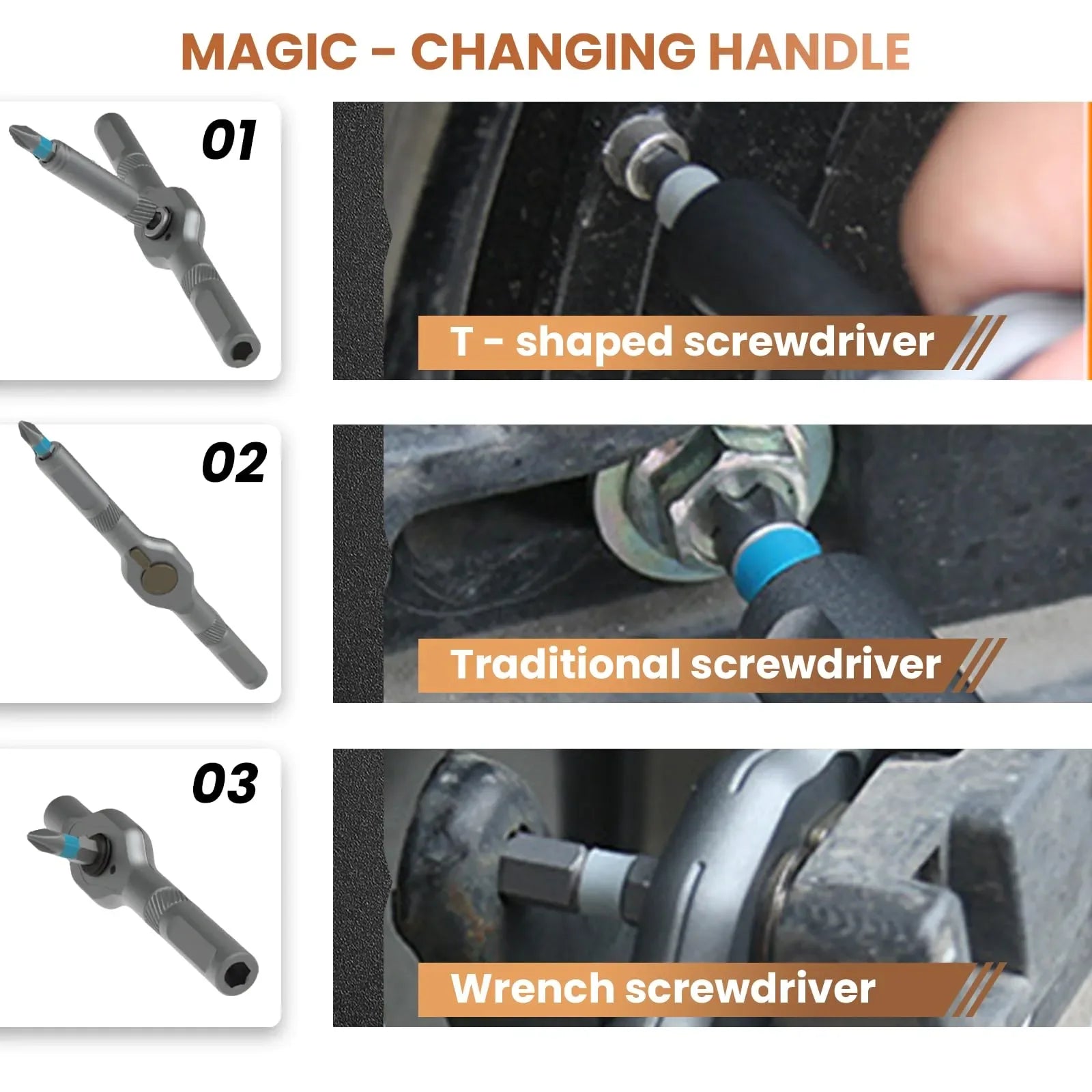 Mroace 24-in-1 Magnetic Screwdriver Set - MROACE