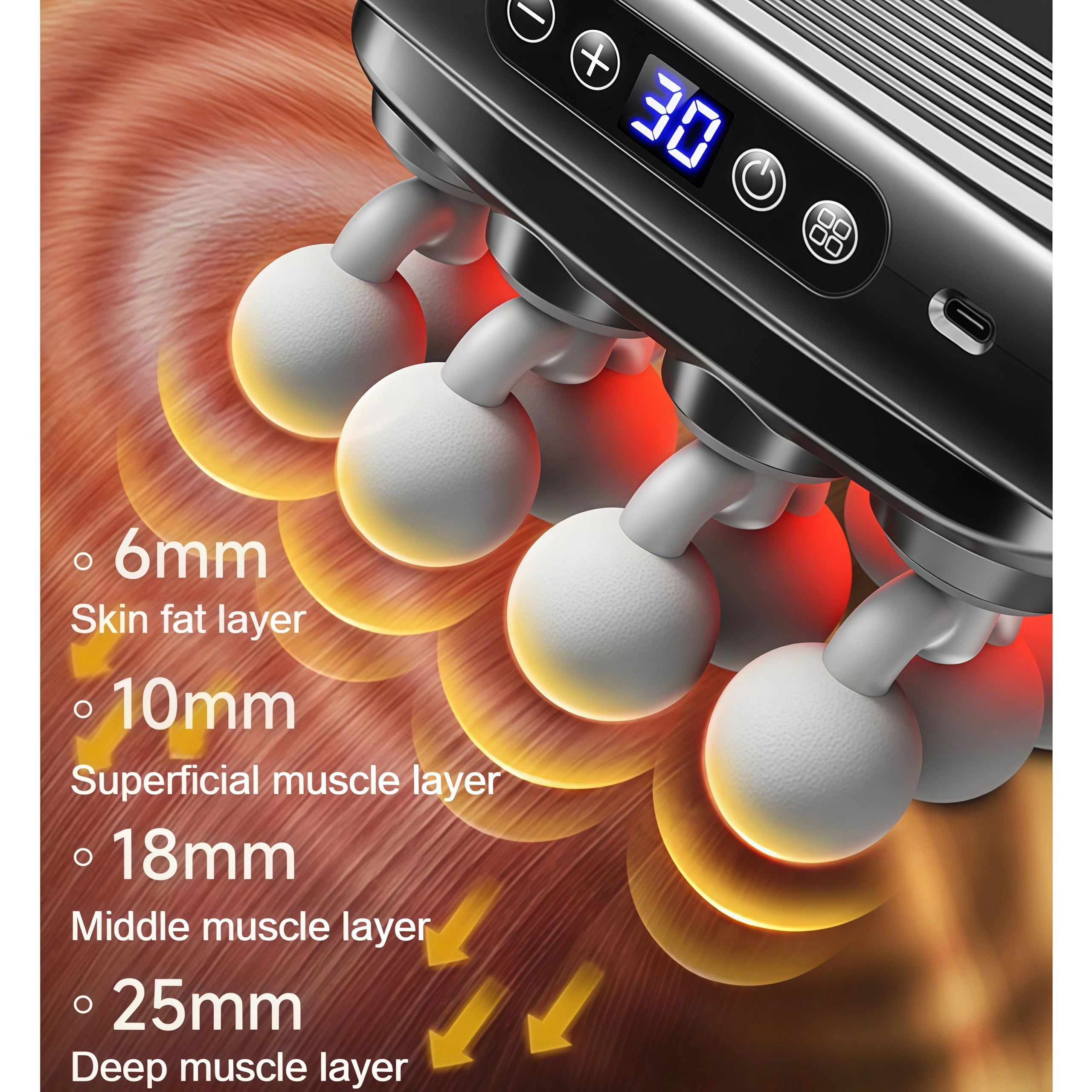 Mroace Deep Tissue Percussion Massage Gun