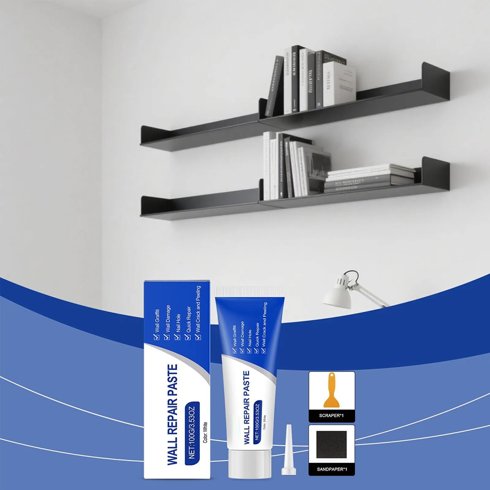 Mroace Easy Wall Repair Putty Kit