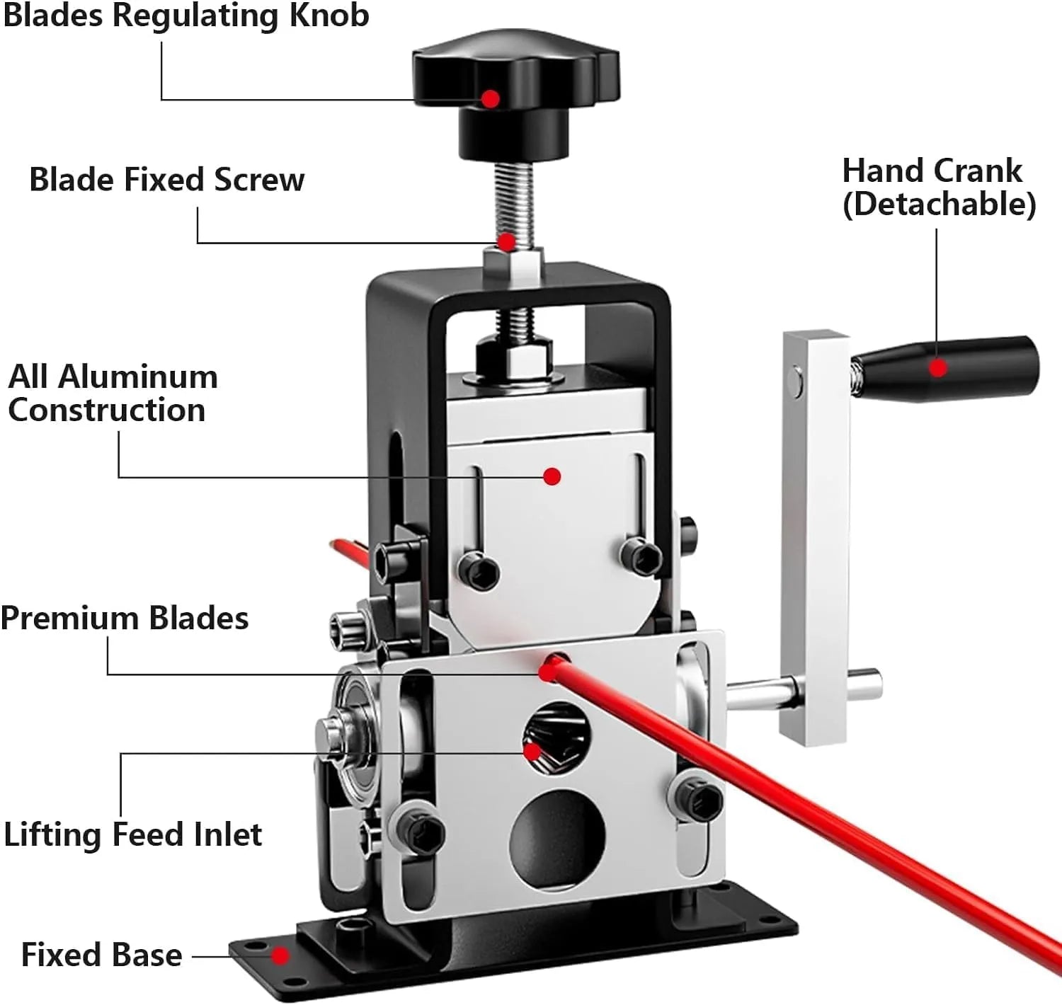 Mroace Automatic Drill Powered Copper Wire Stripper Machine