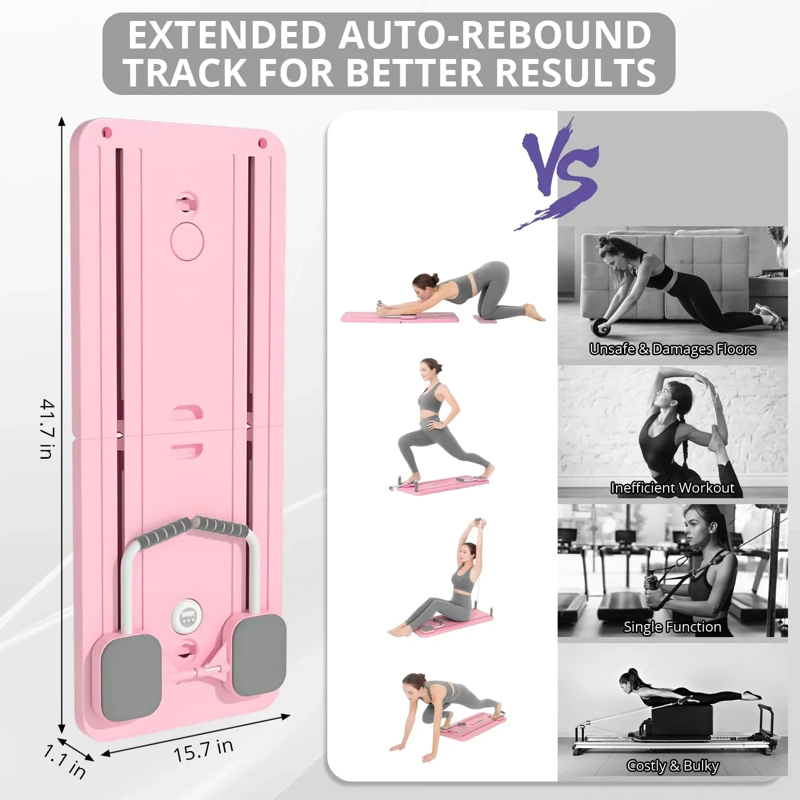 Mroace 5 in 1 Pilates Sliding Board - MROACE