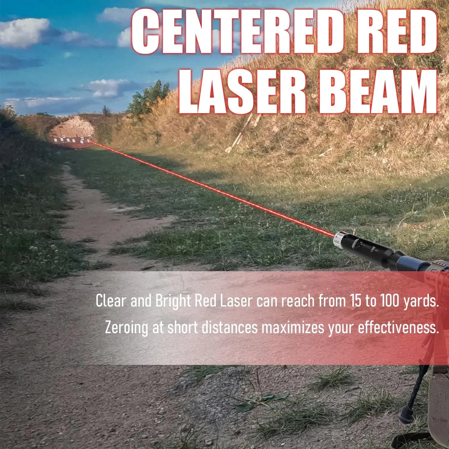 Mroace Laser Bore Sighter Kit for All Calibers - MROACE