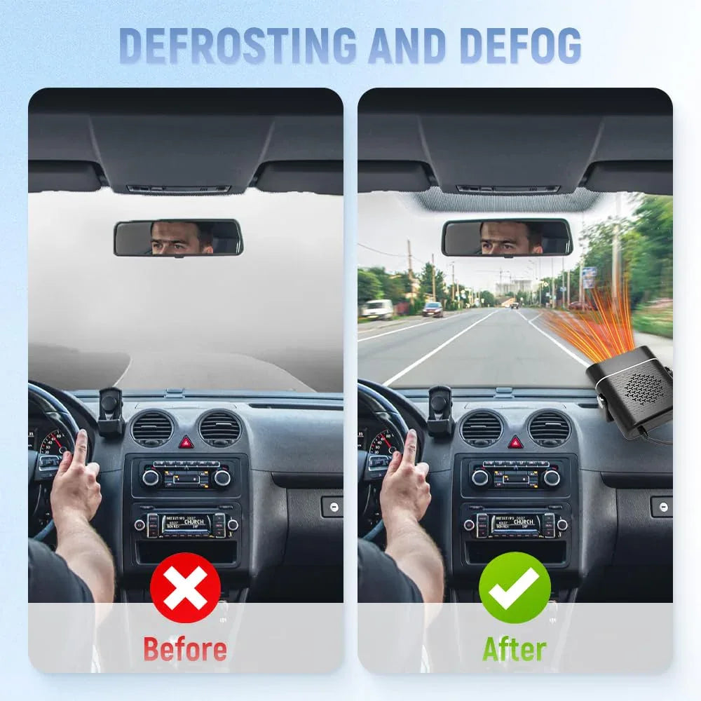 Mroace 12V/24V Portable Car Heater - MROACE