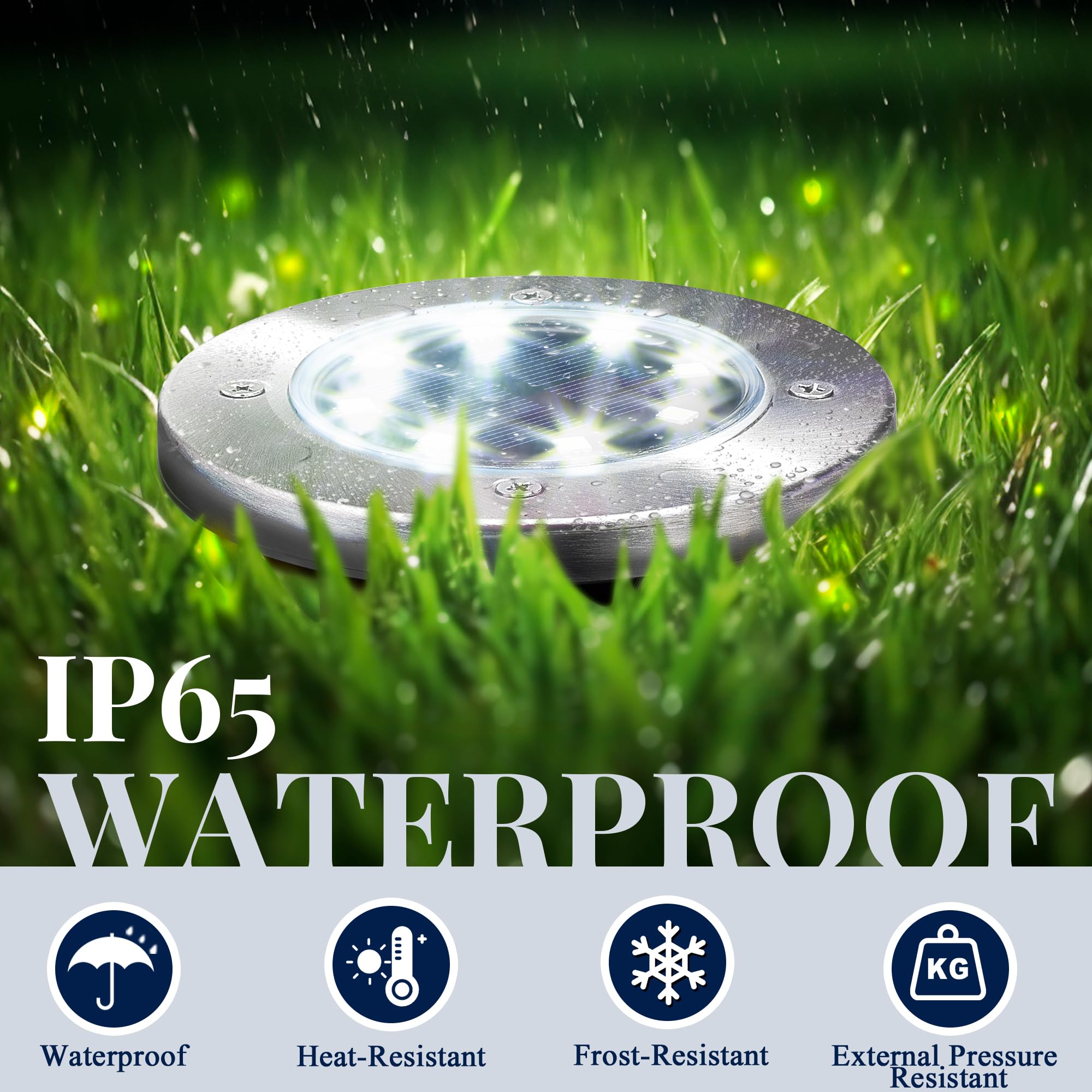 Mroace Waterproof Solar Landscape Lights