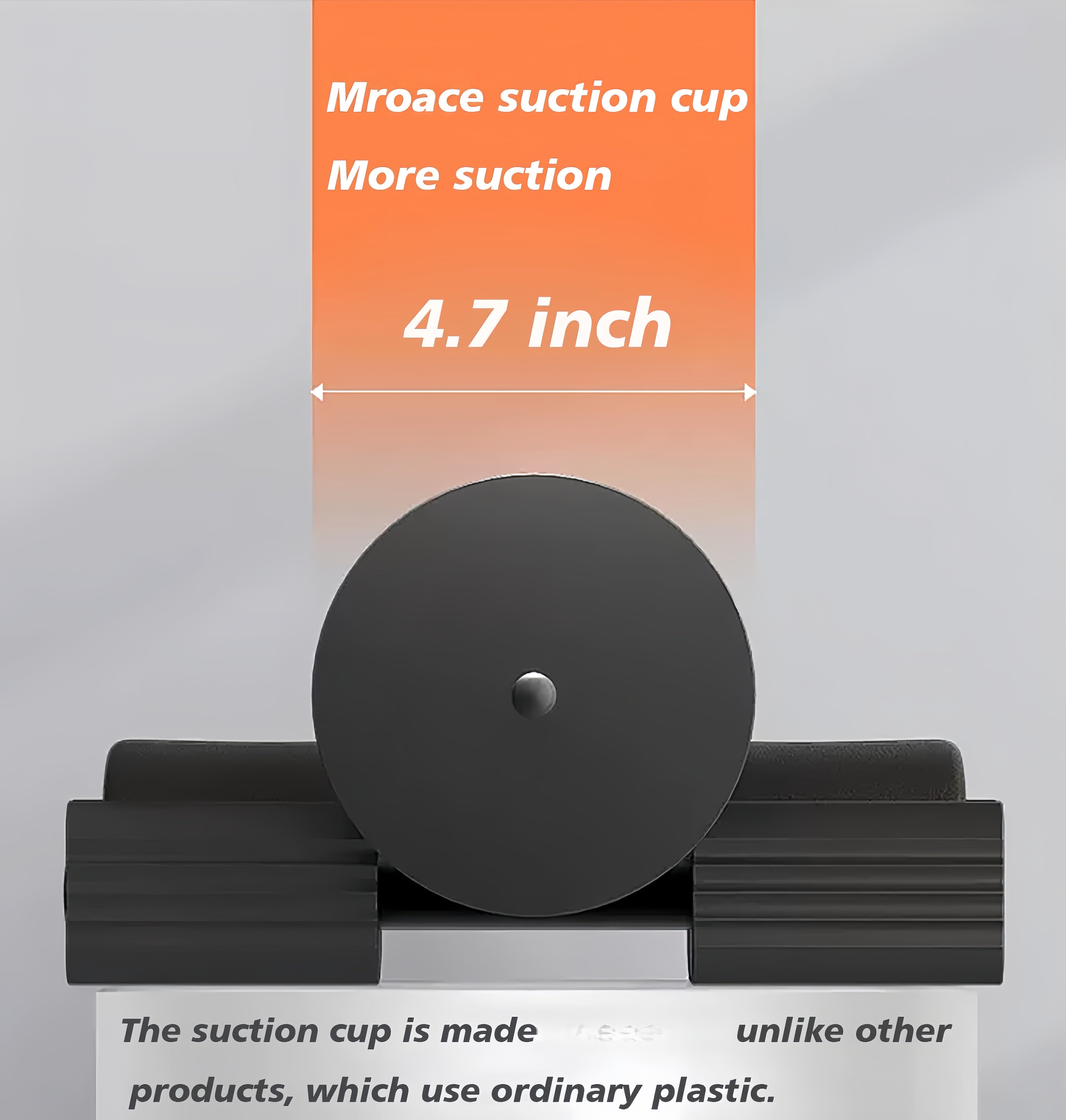 Mroace Black Sit Up Bar for Home Workouts