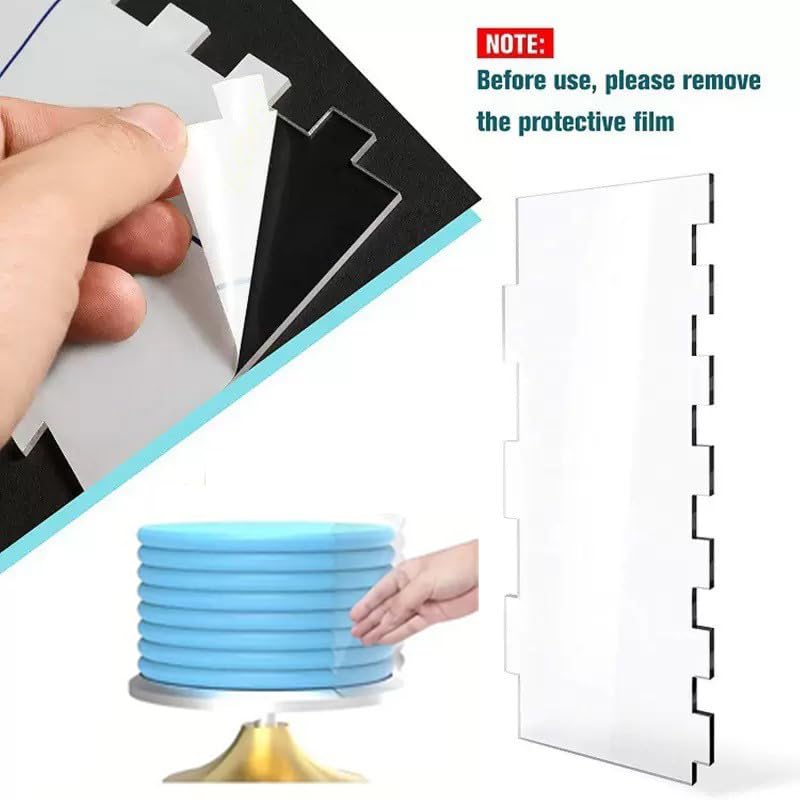 Mroace Cake Scraper Smoother