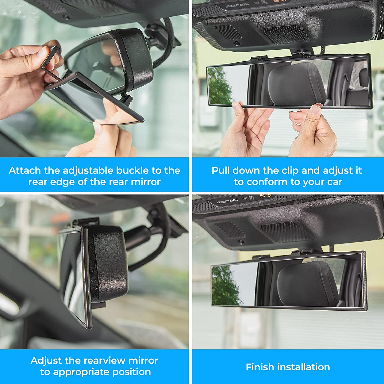 Mroace Car Rear View Mirror