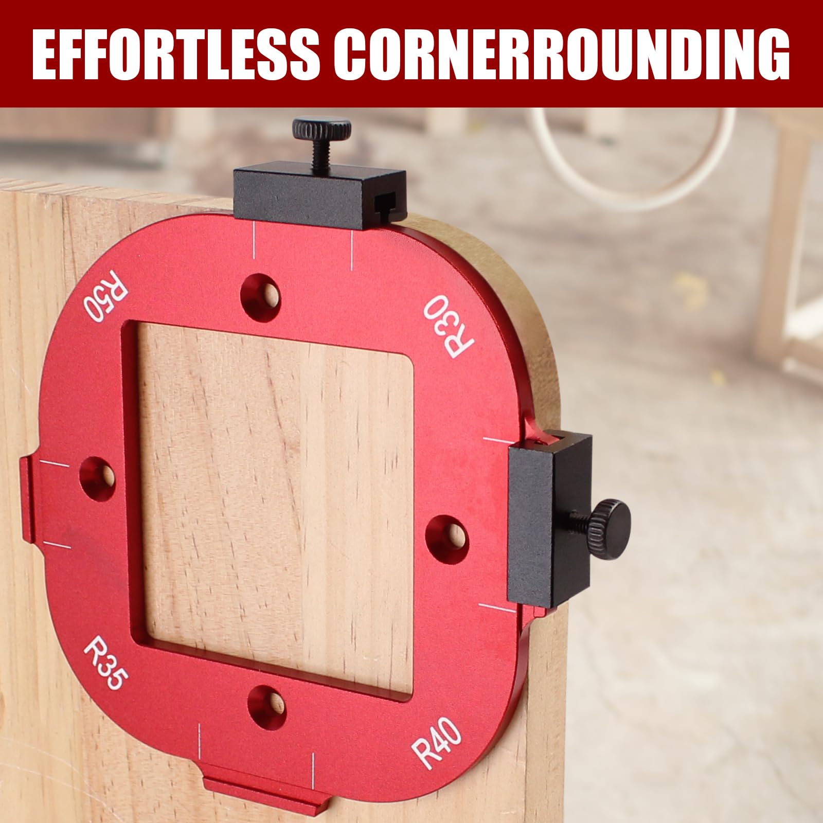 Mroace  Aluminum Router Corner Rounding Jig