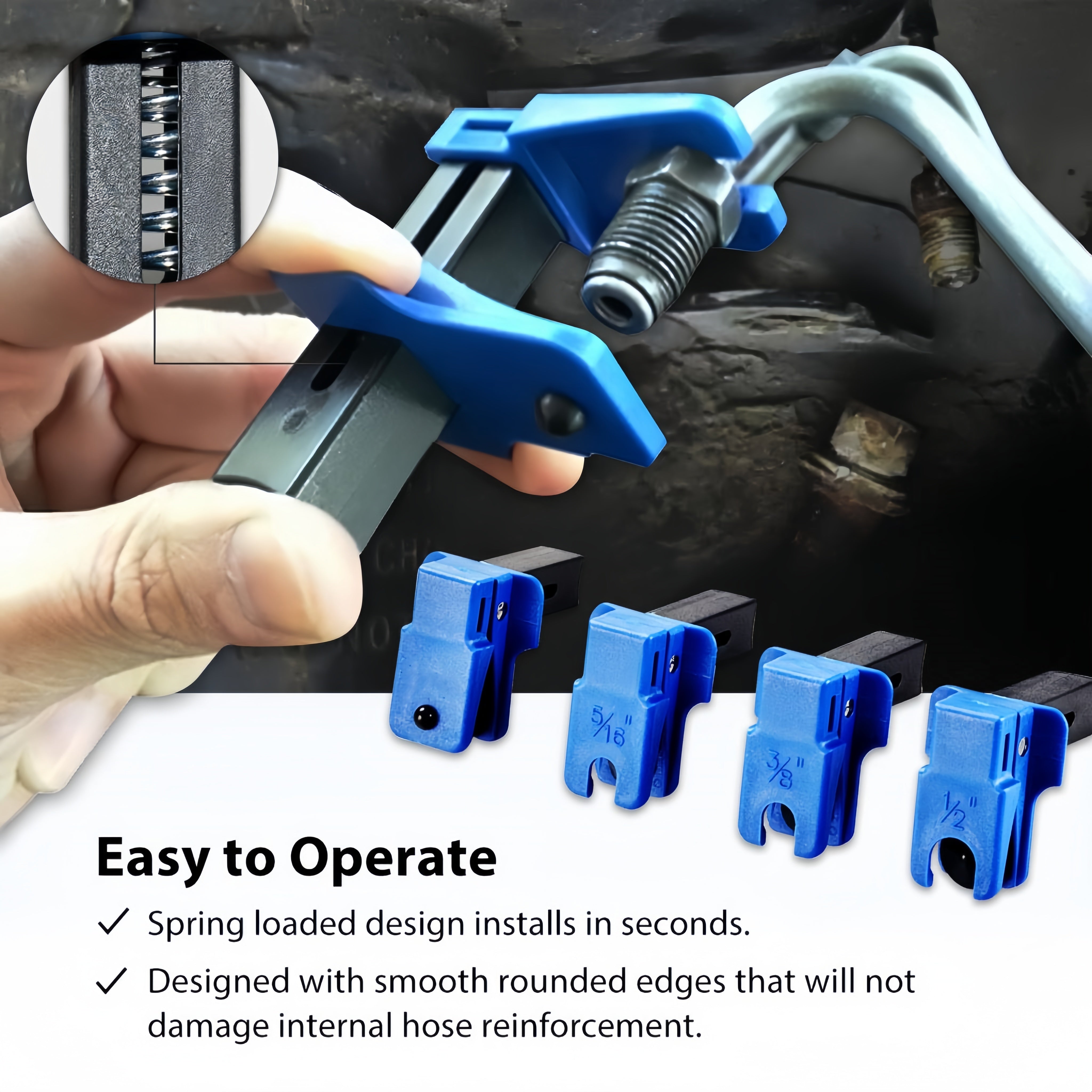 Mroace Auto Steel Line Stopper Kit