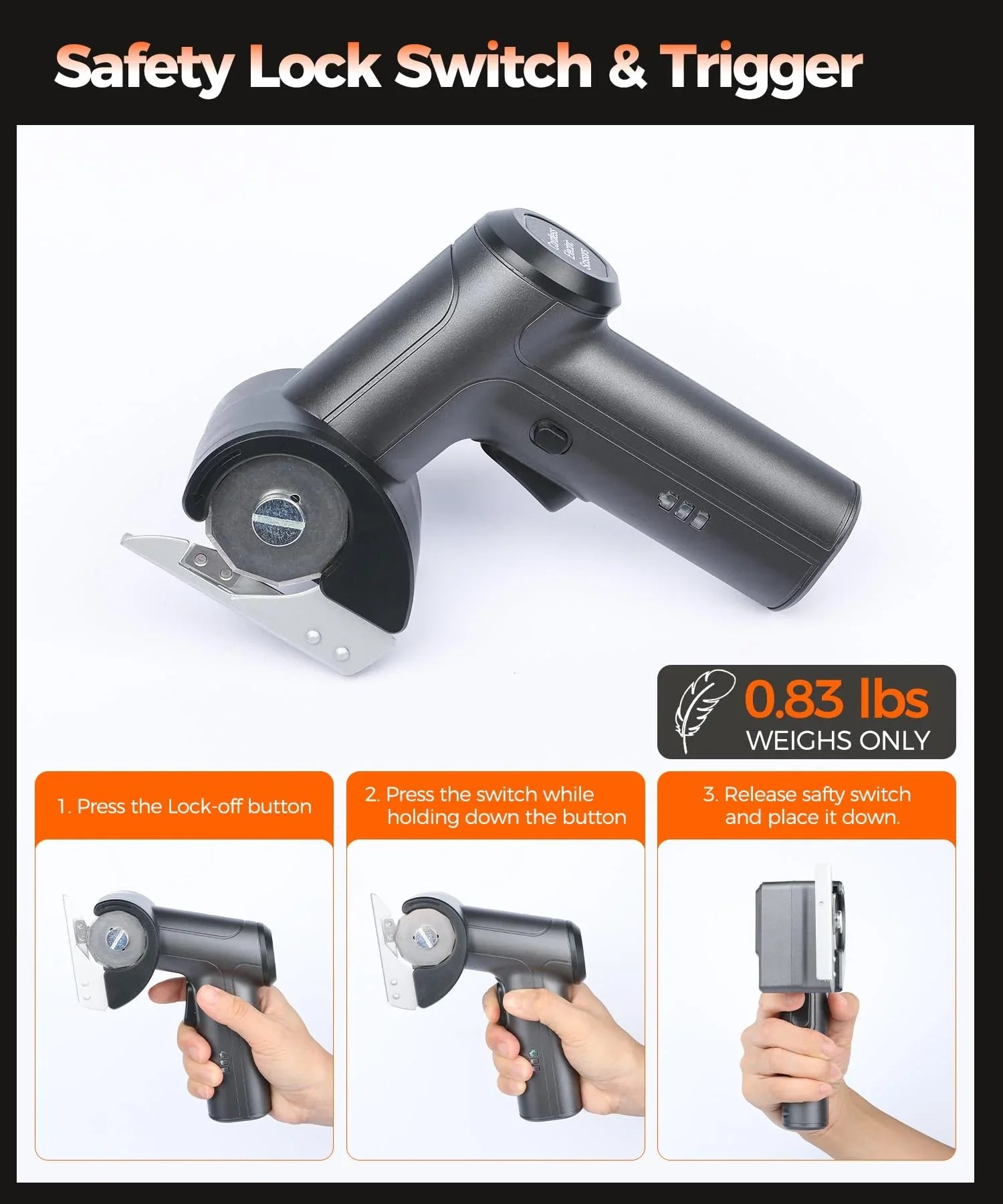 Mroace Cordless Electric Scissors - MROACE