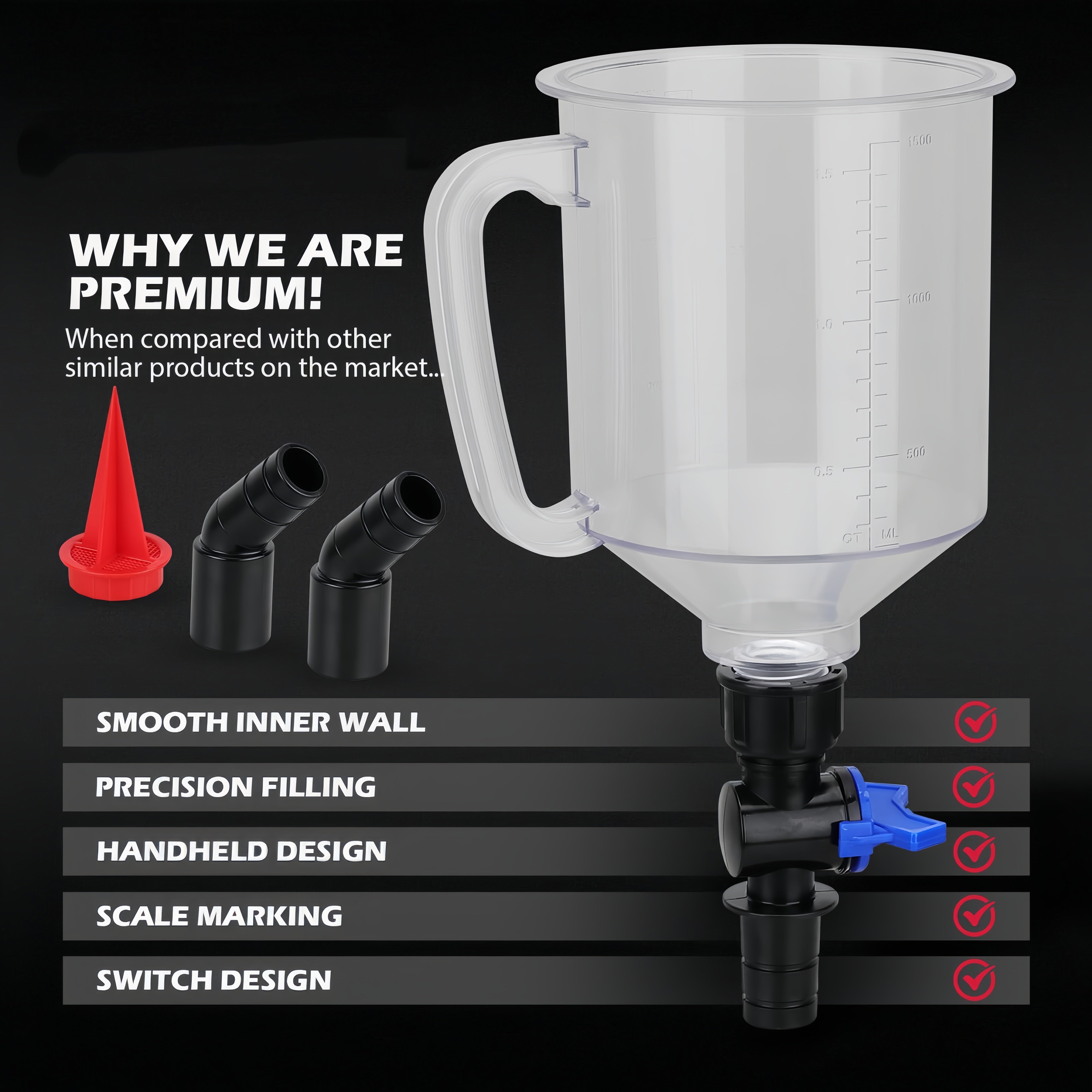 Mroace Engine Oil Funnel Kit