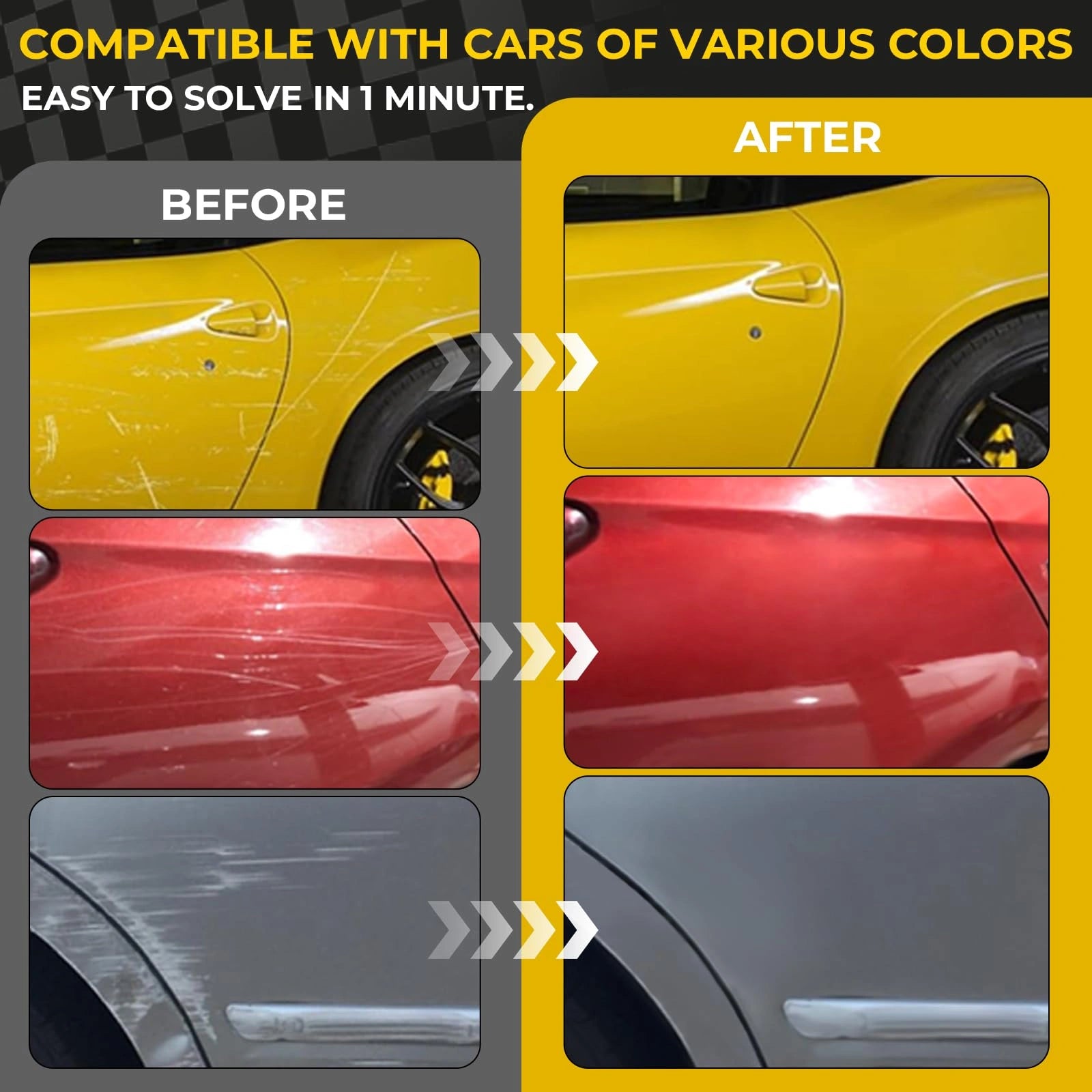 Mroace Premium Car Scratch Remover Wax