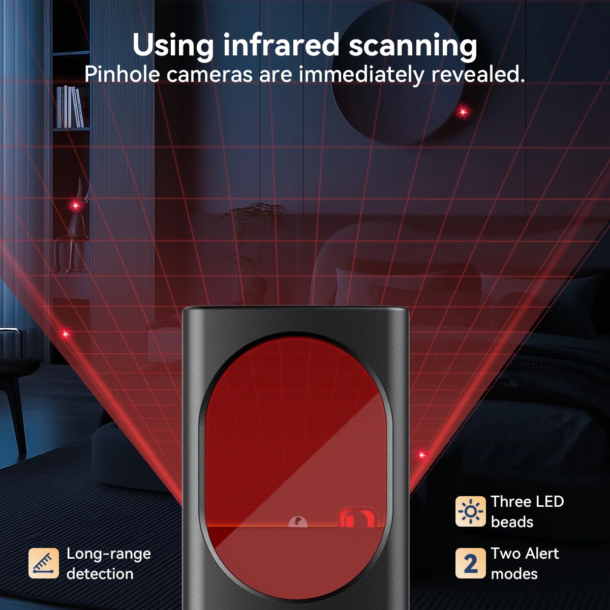 Mroace Portable RF Signal Scanner