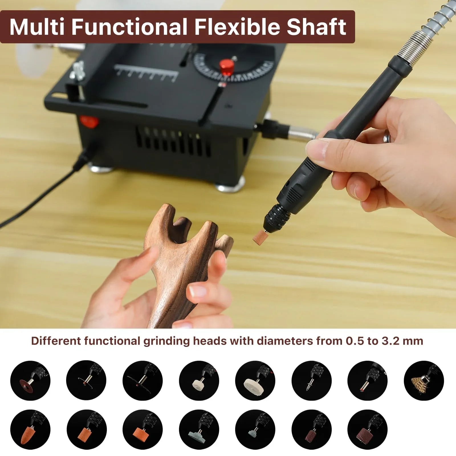 Mroace Mini Multi-Functional Table Saw - MROACE