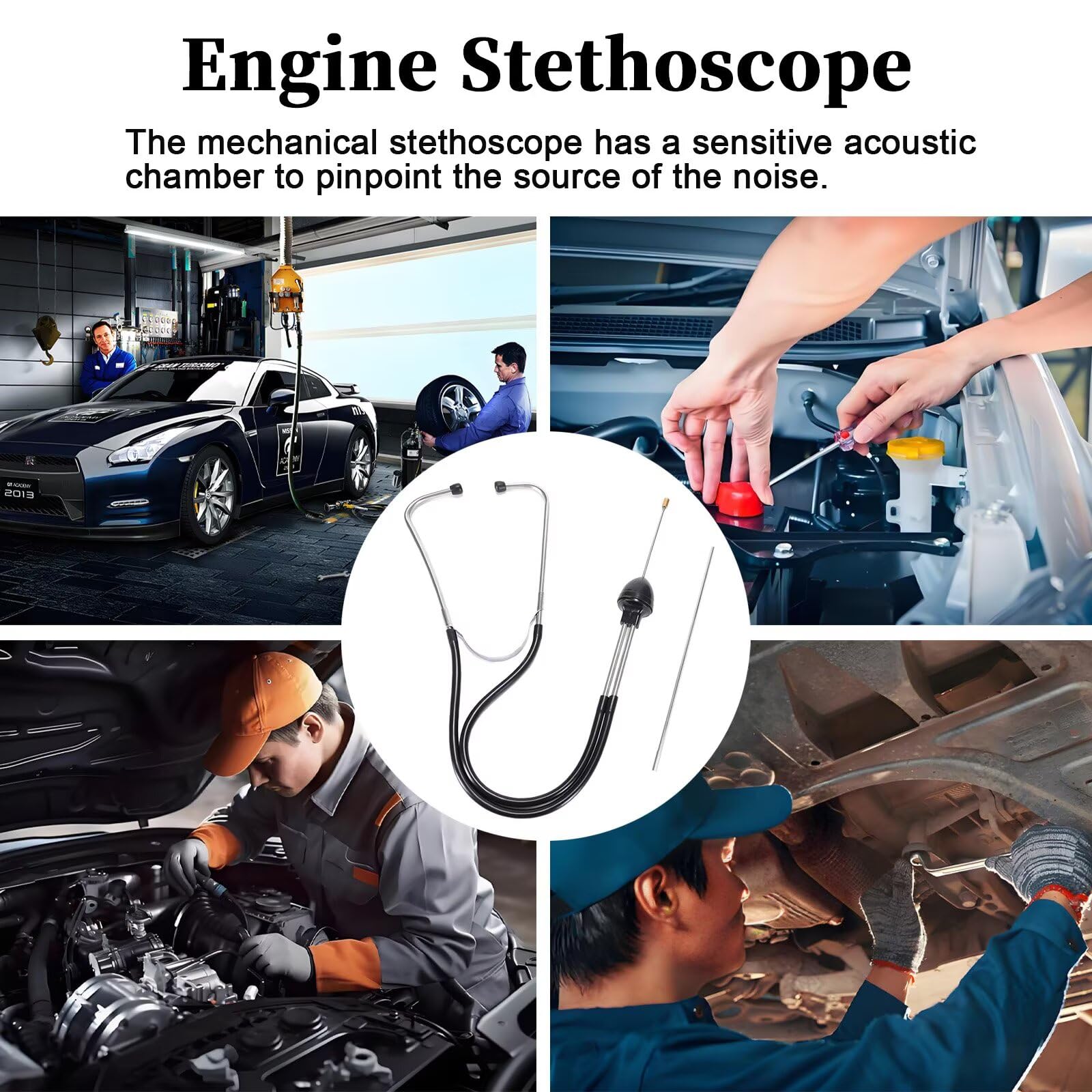 Mroace Automotive Engine Diagnostic Stethoscope