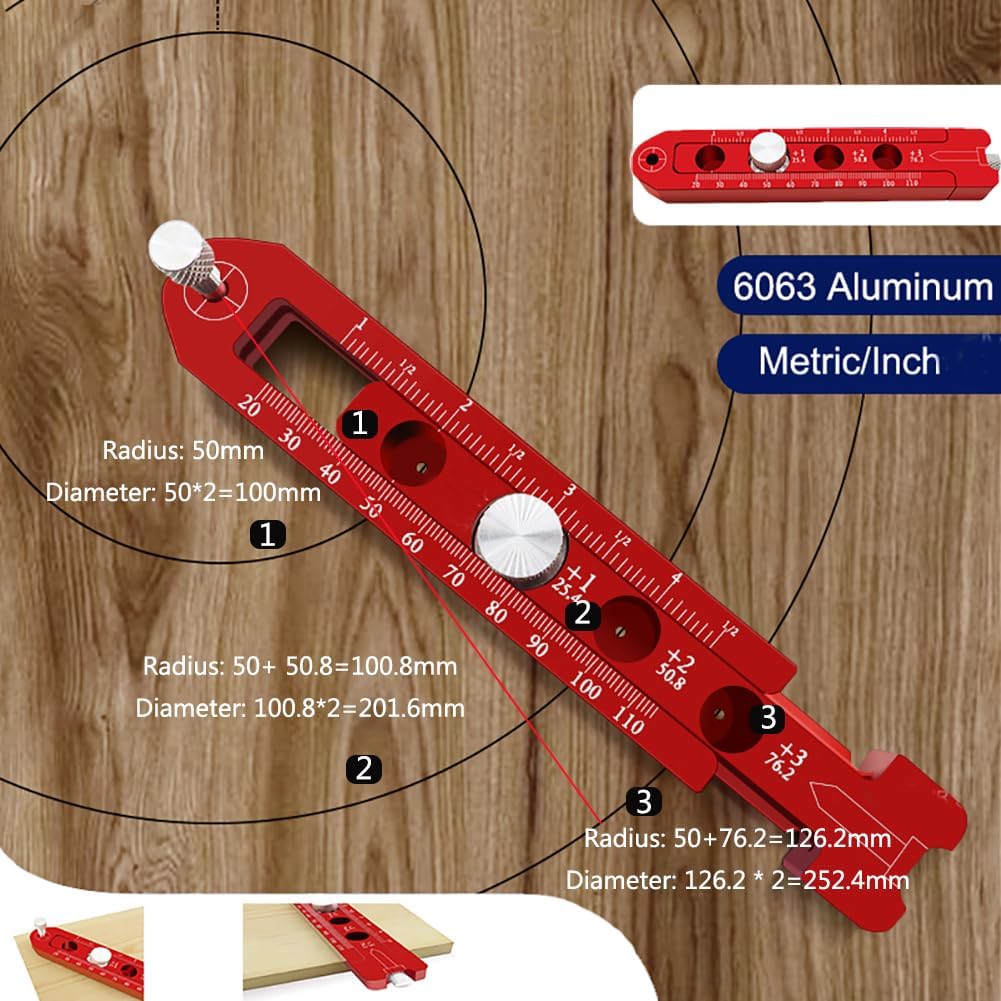 Mroace Woodworking Compass Scriber