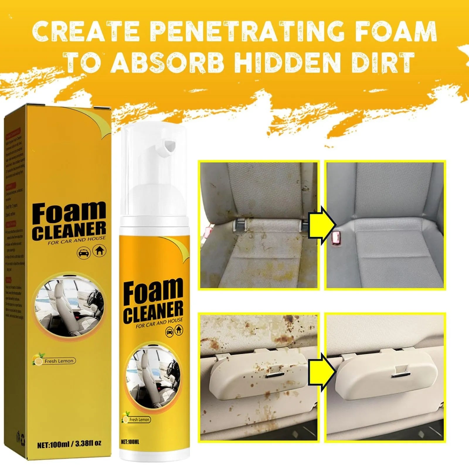 Mroace Multipurpose Foam Cleaning Solution