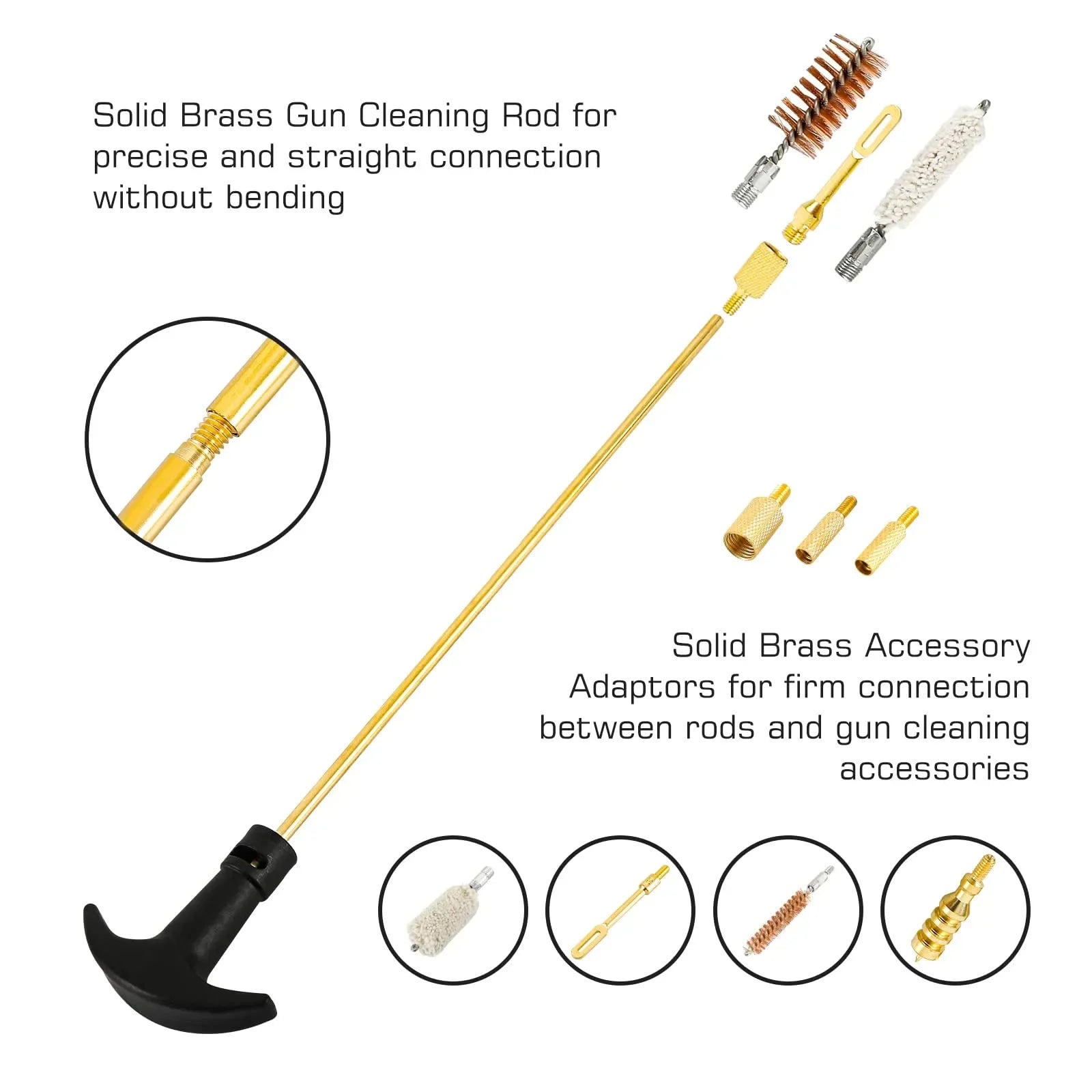Mroace Universal Multi-Caliber Gun Cleaning Kit - MROACE