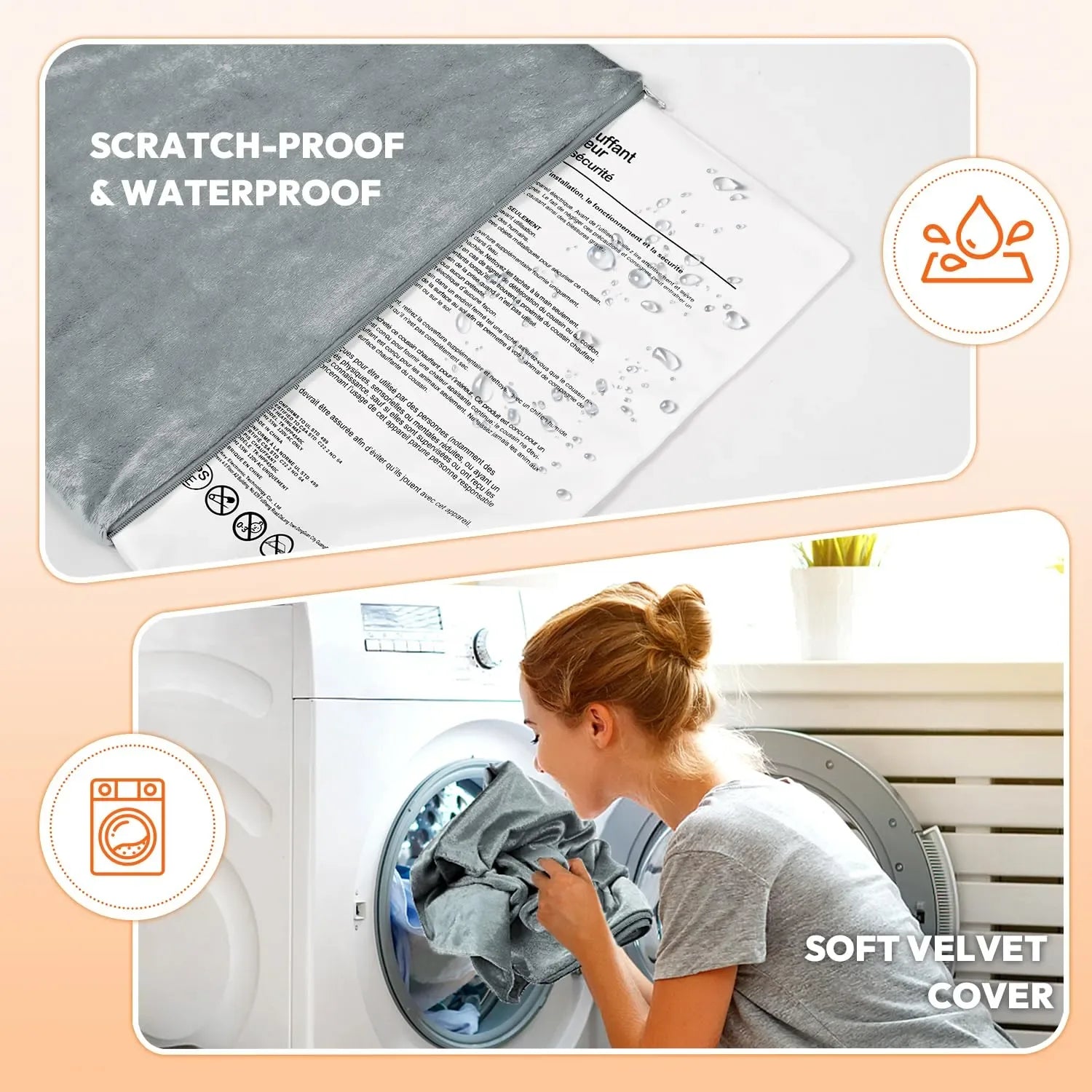 Mroace Adjustable Waterproof Heated Pet Pad - MROACE