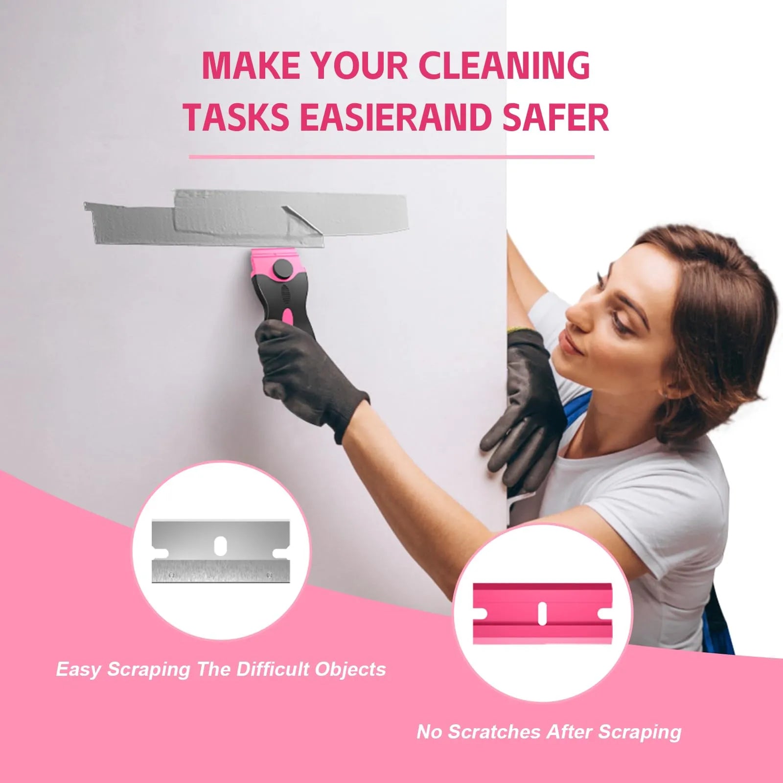 Mroace Multi Purpose Razor Blade Scraper Set