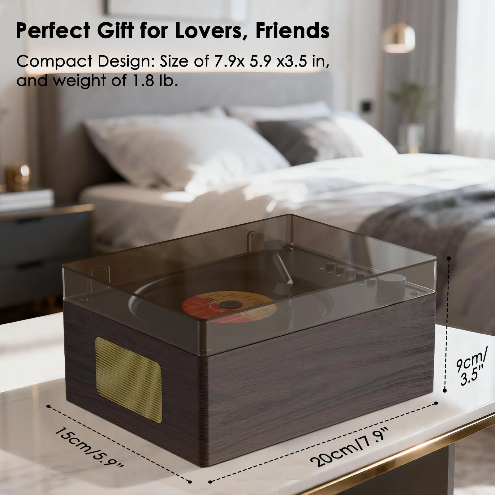 Mroace Bluetooth Portable CD Player