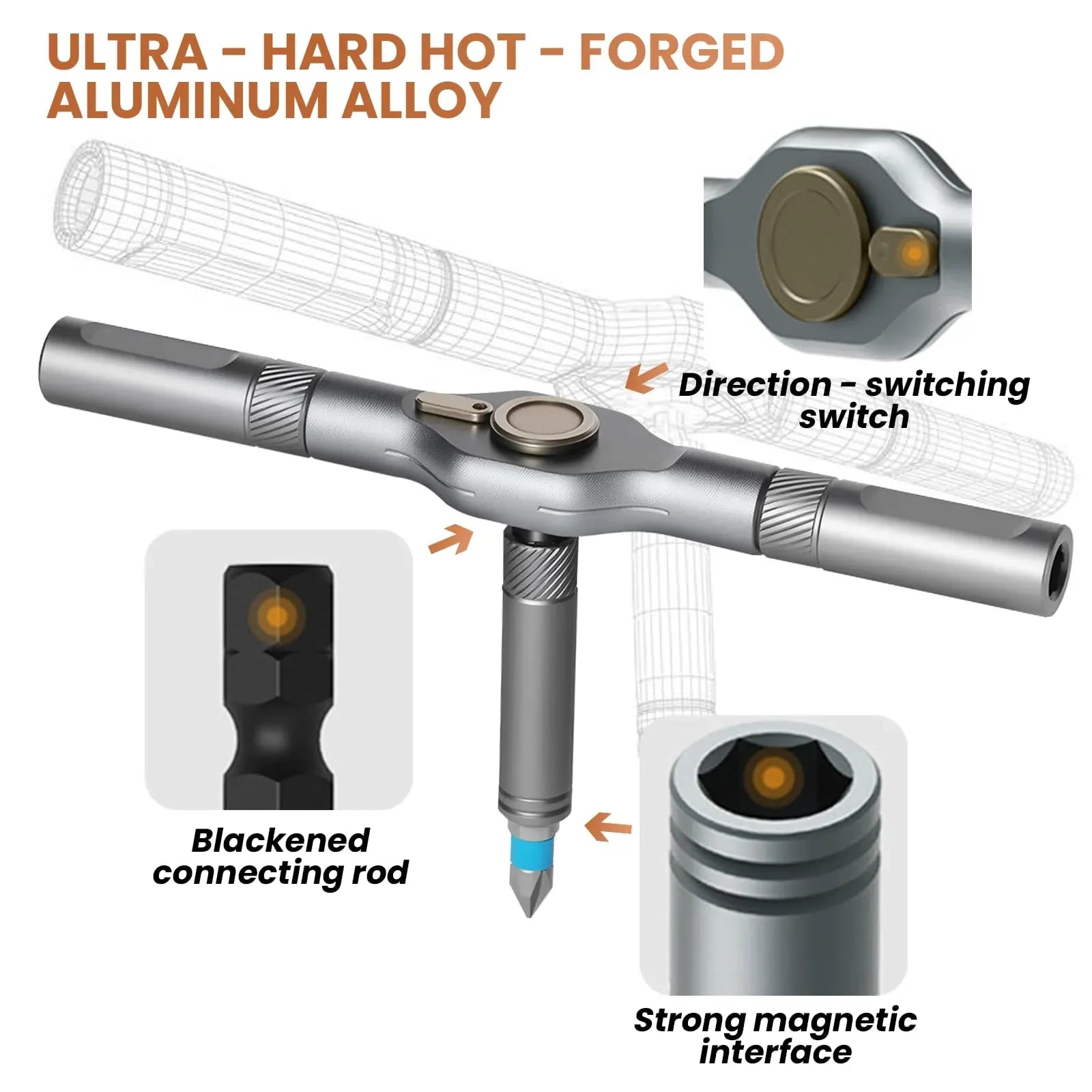Mroace 24-in-1 Magnetic Screwdriver Set - MROACE