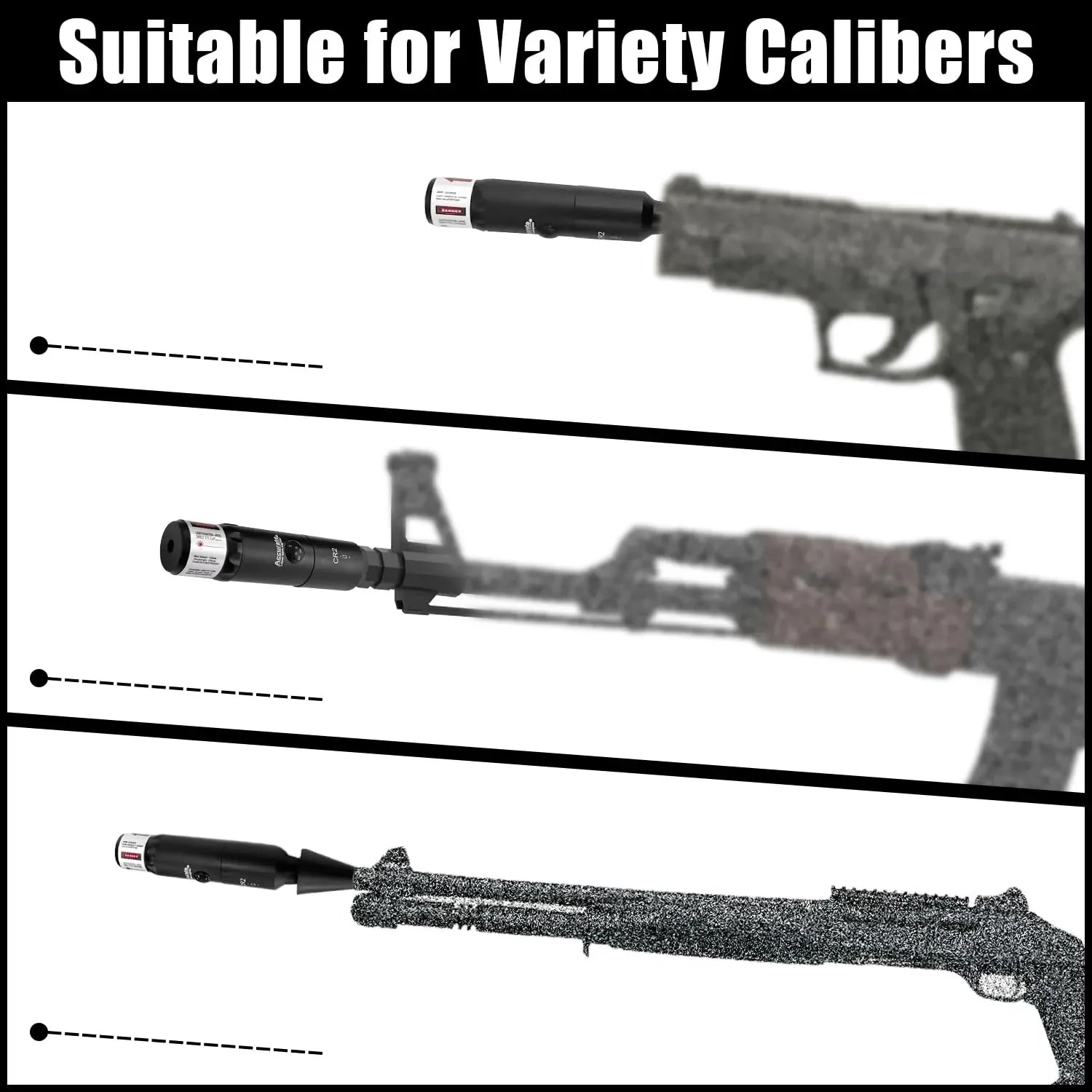 Mroace Laser Bore Sighter Kit for All Calibers - MROACE