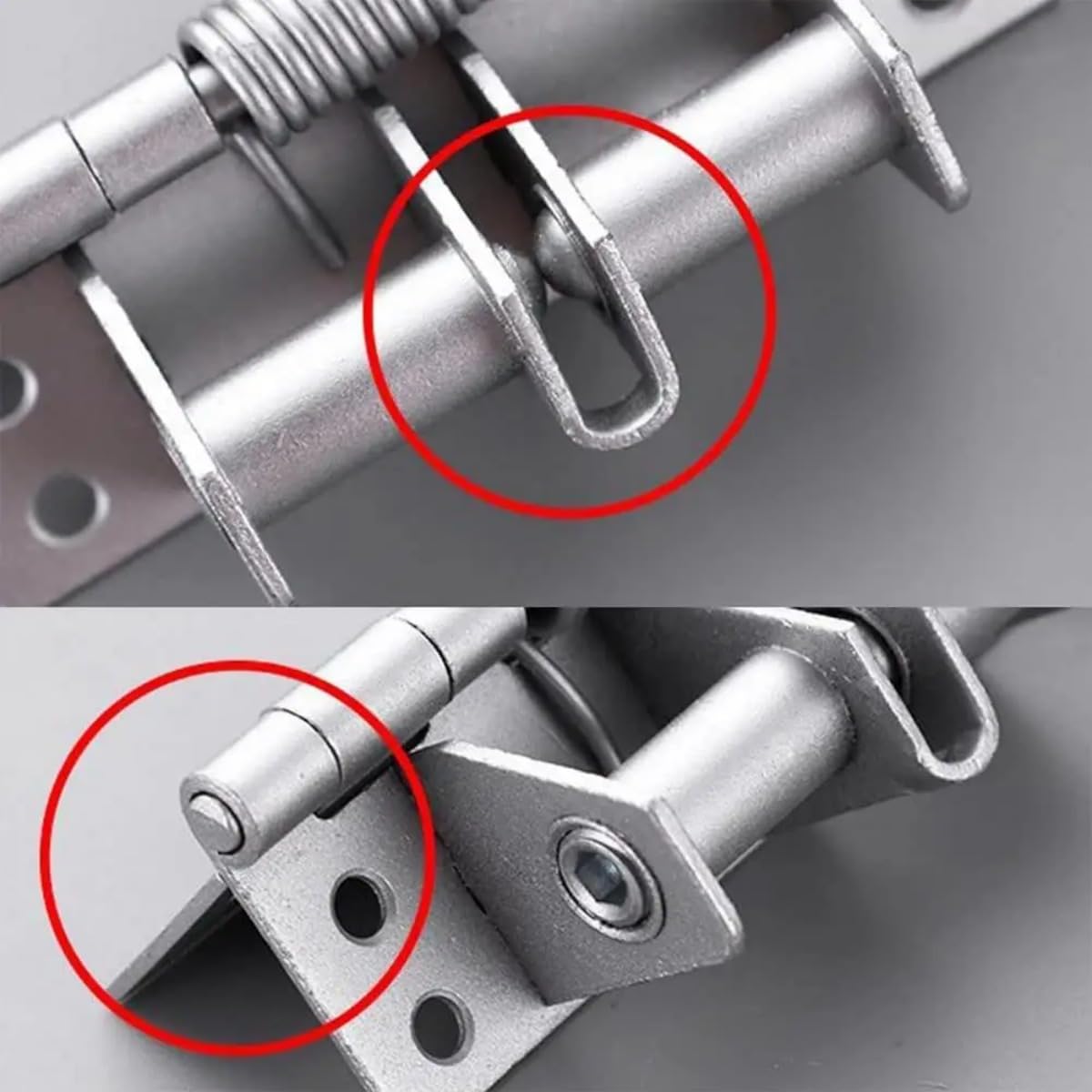 Mroace Automatic Self-Closing Door Hinges Kit