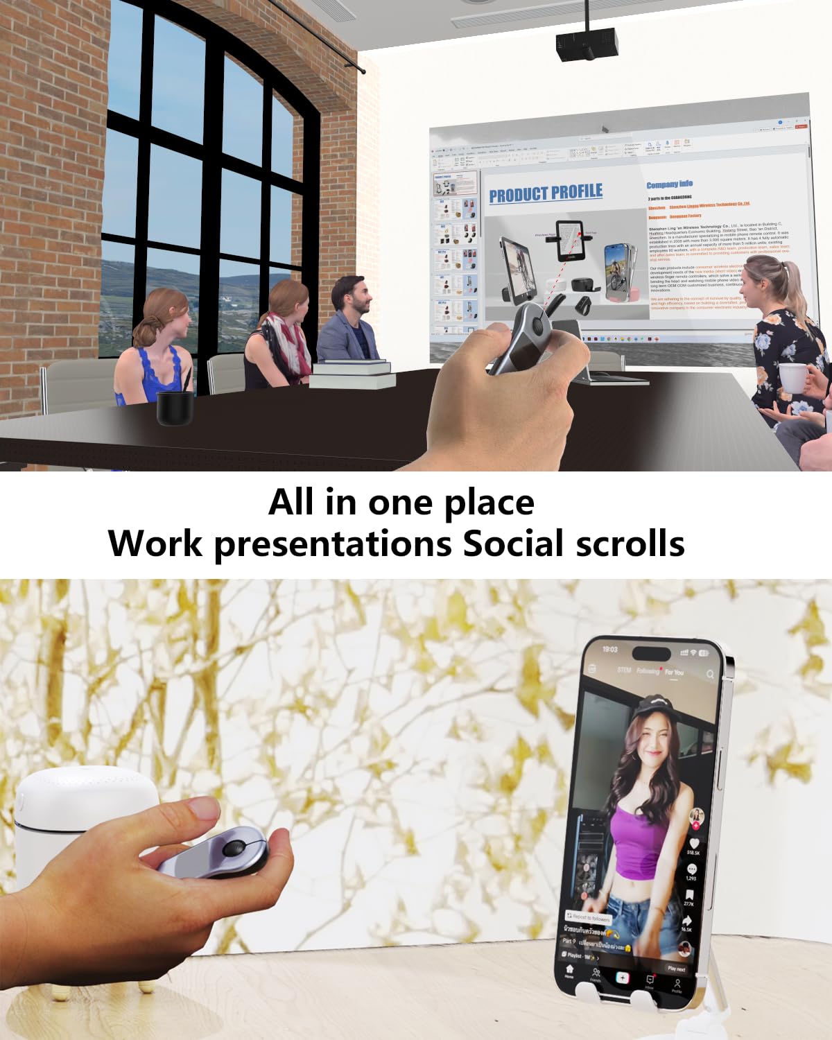 Mroace Wireless Air Mouse