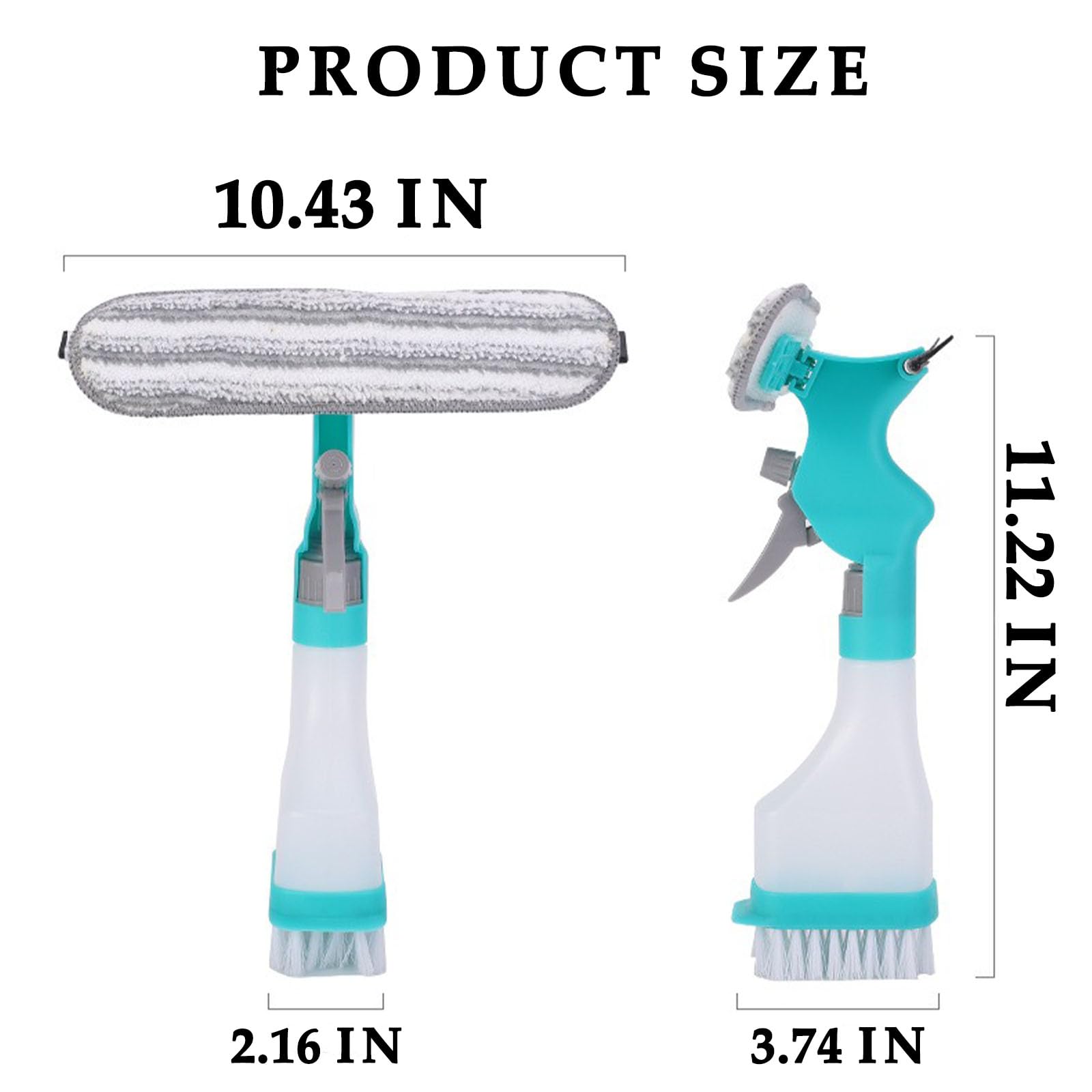 Mroace 4 in 1 Window Cleaner Tool Kit