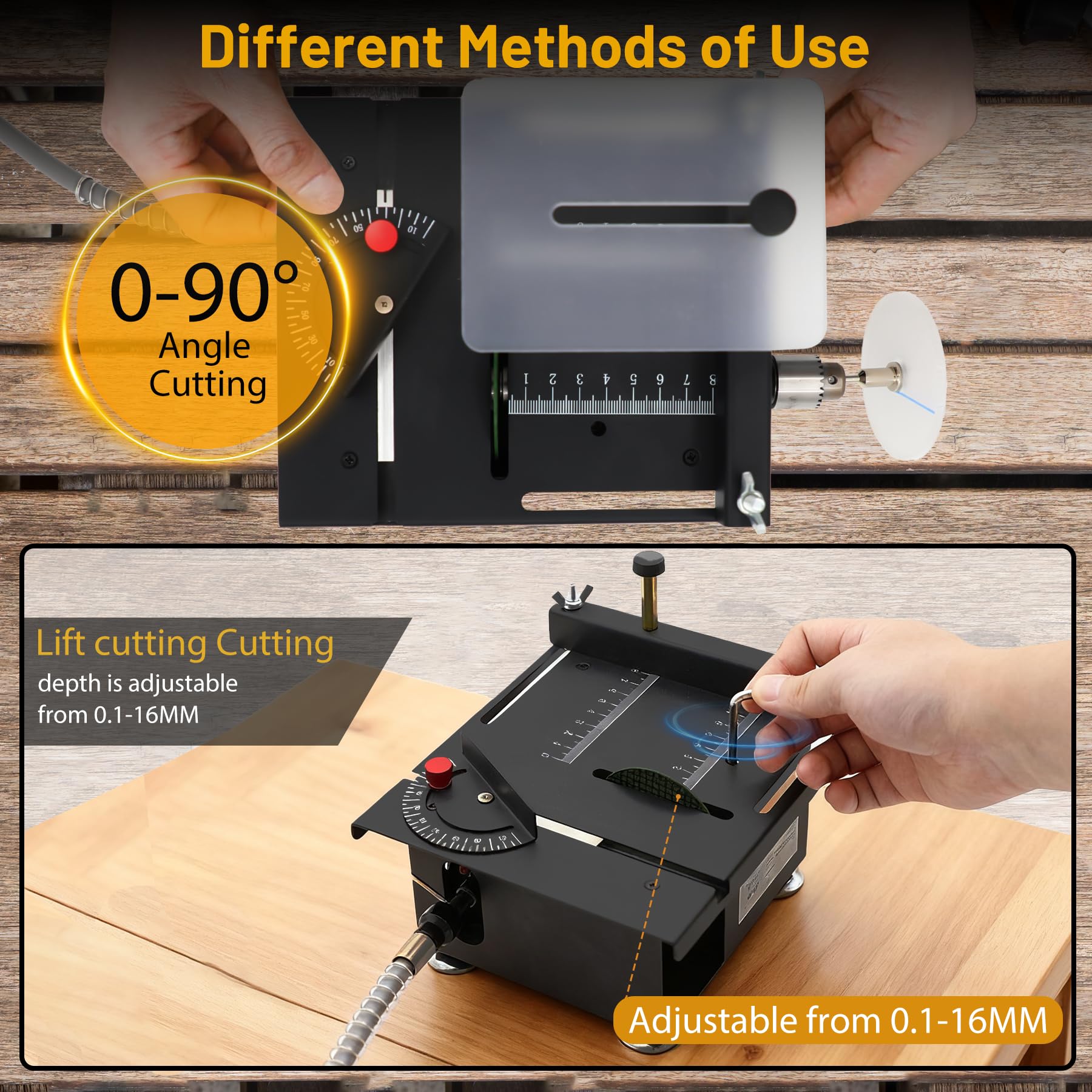 Mroace Mini Multi-Functional Table Saw